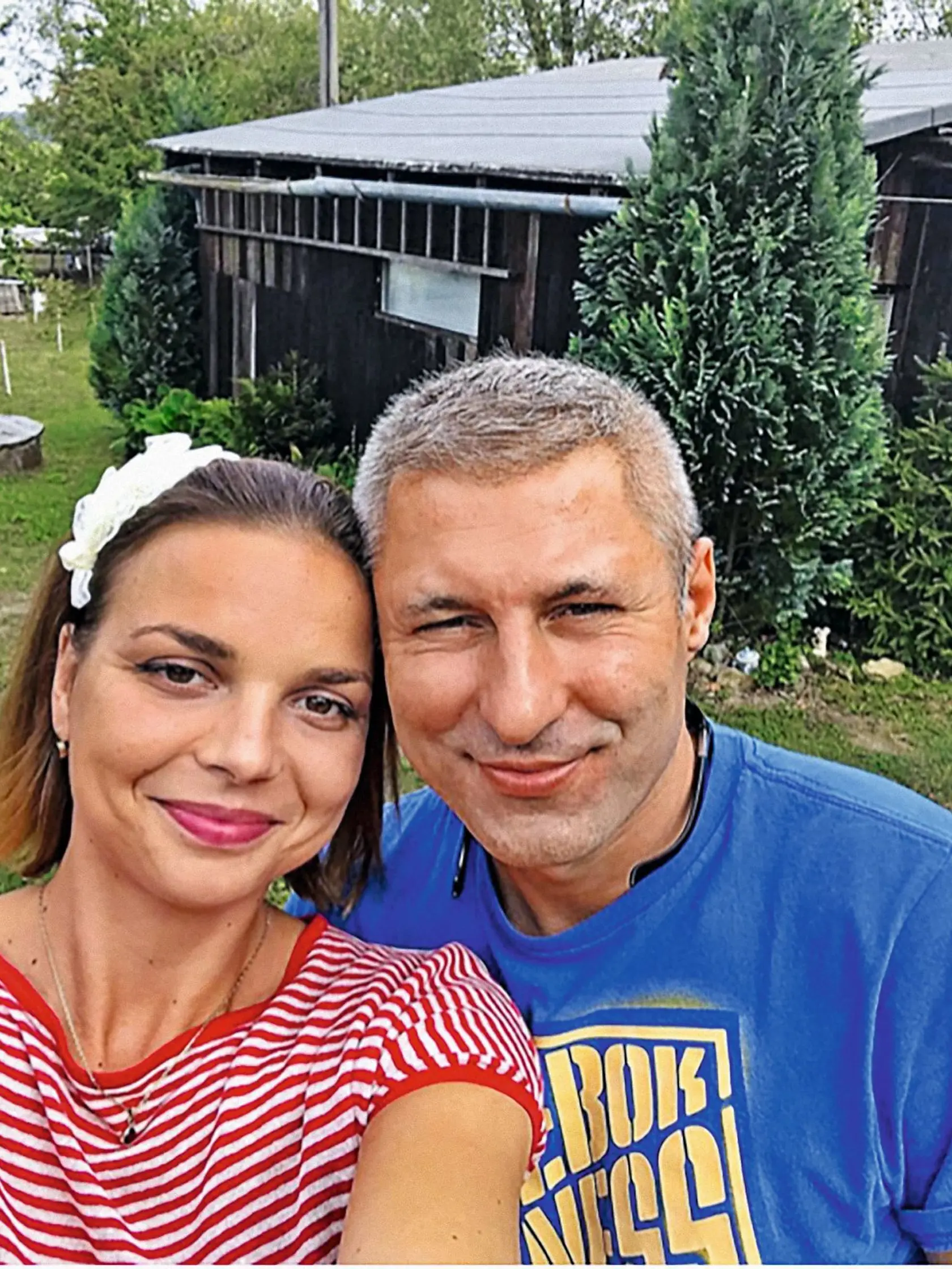 S exmanželom Martinom.