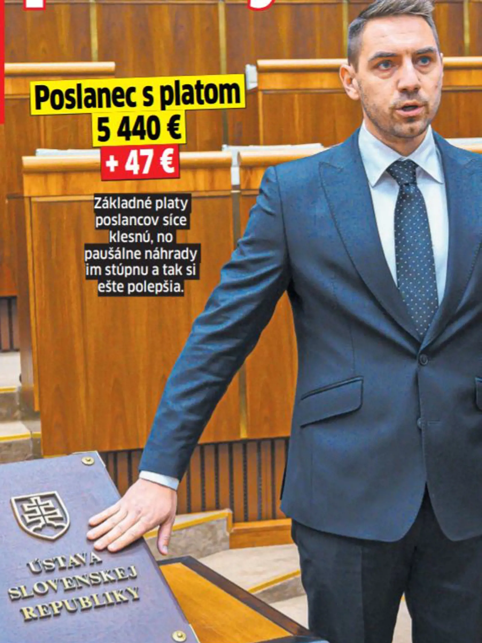 Kráľovské platy poslancov v budúcom roku ešte stúpnu.