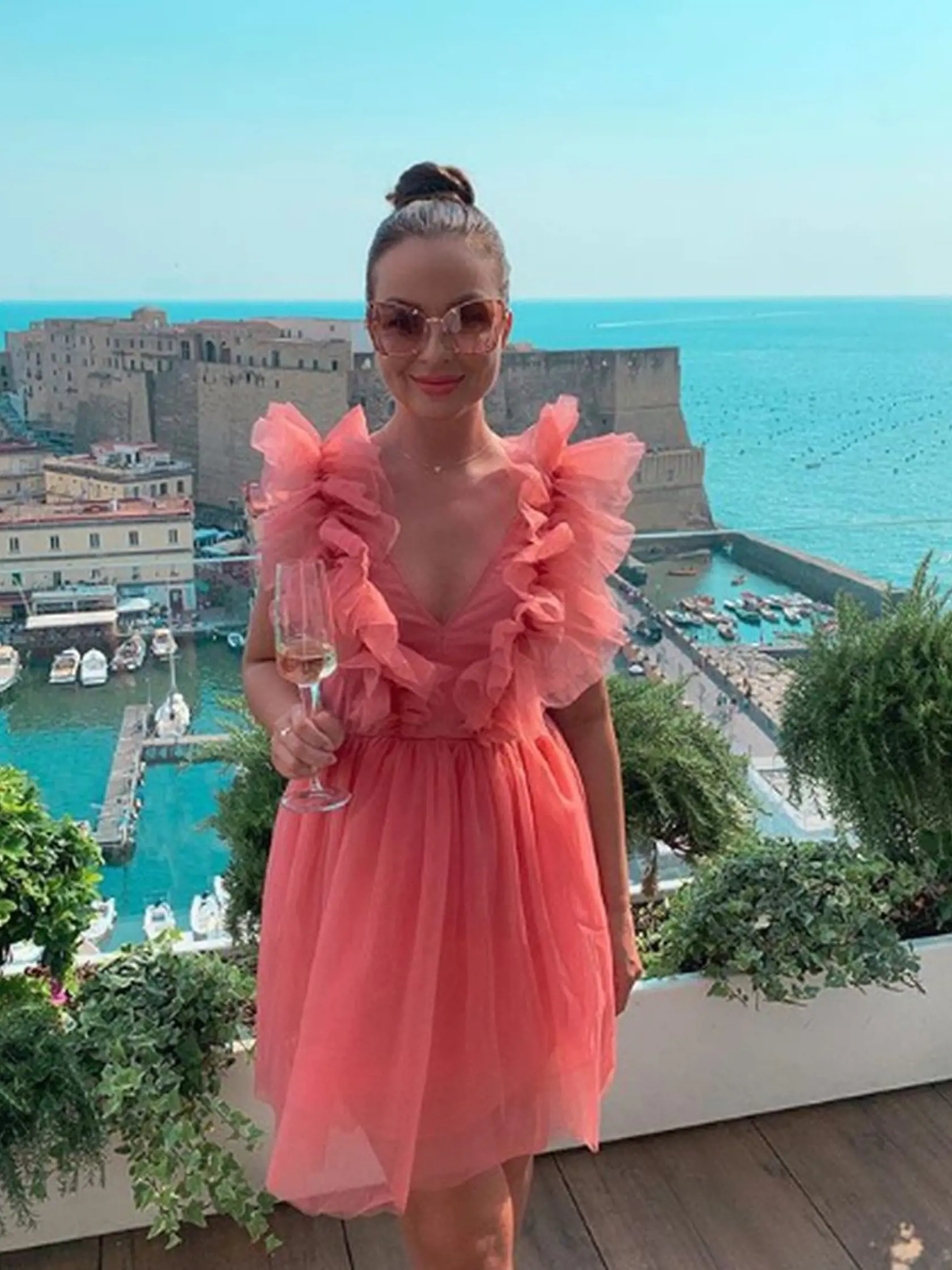 Veronika sa pýši sexi postavičkou.