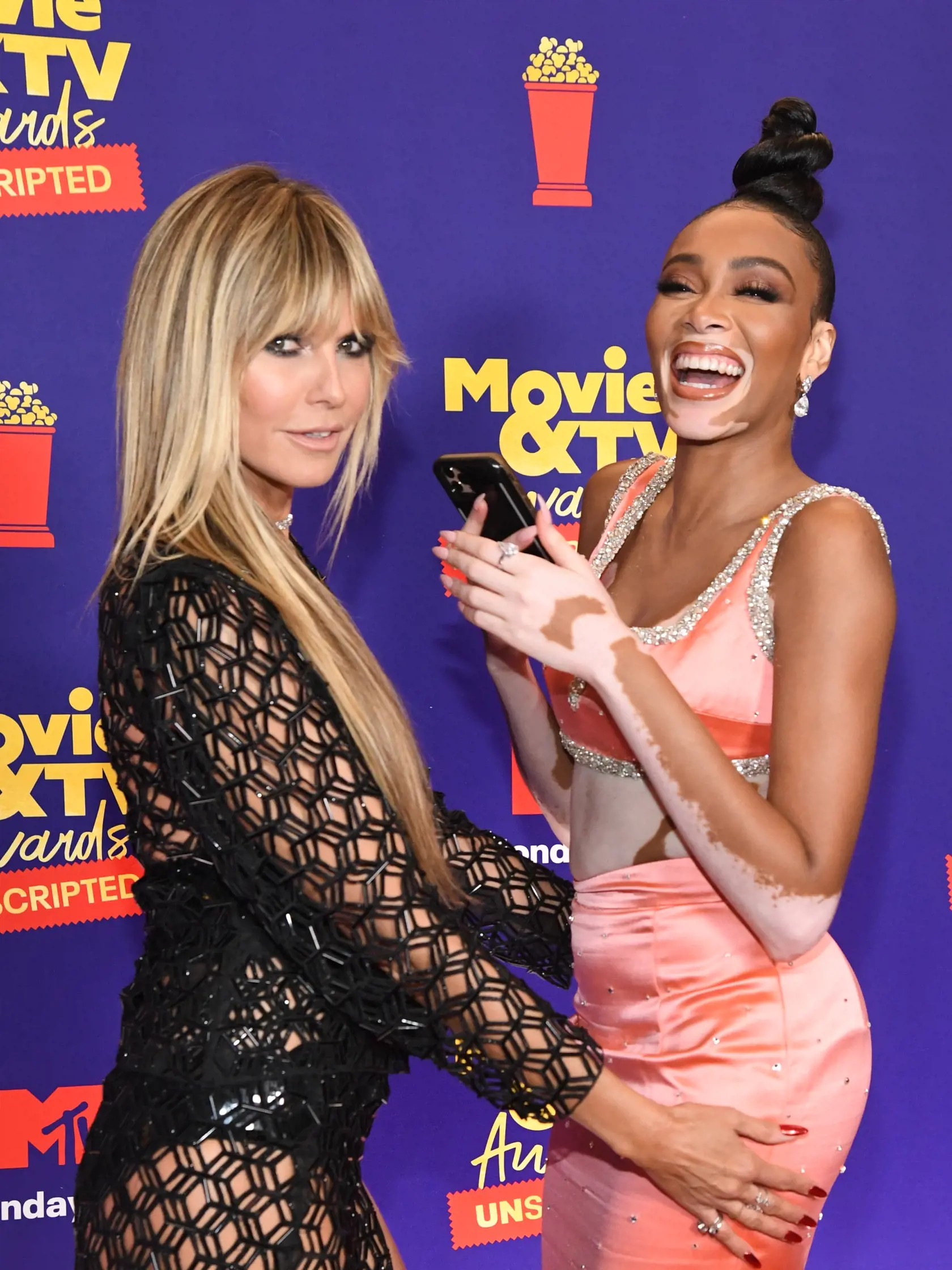 Heidi Klum a Winnie Harlow