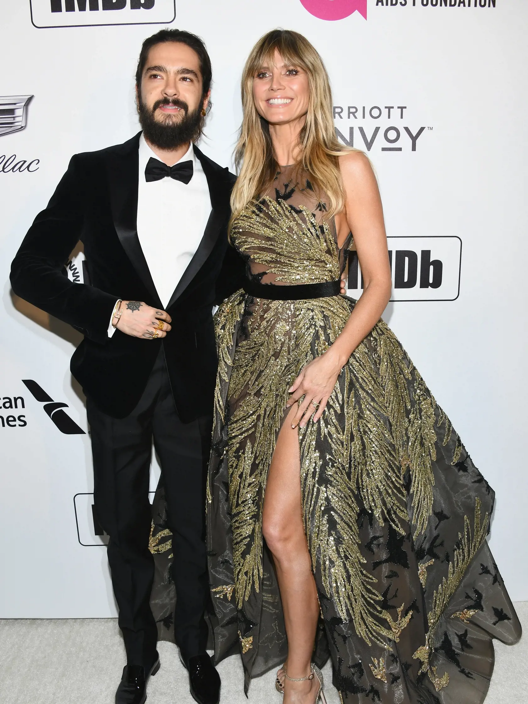 Modelka Heidi Klum a hudobník Tom Kaulitz