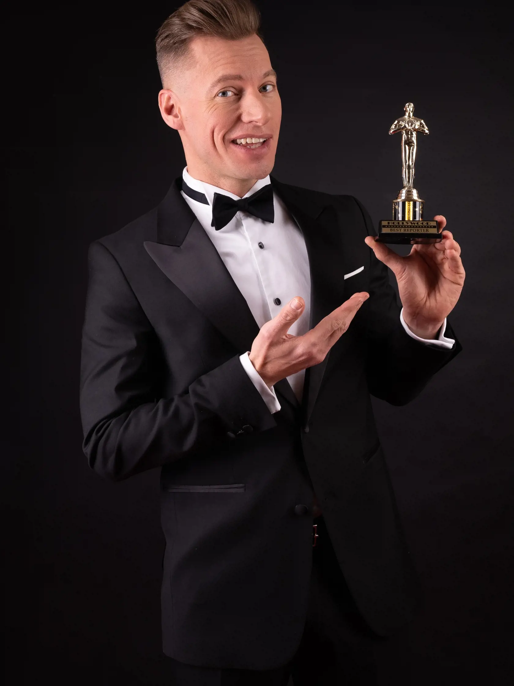 Thomas Puskailer na Oscaroch. Každý deň vyše týždňa prinášal tie najzaujímavejšie správy pre TV JOJ.