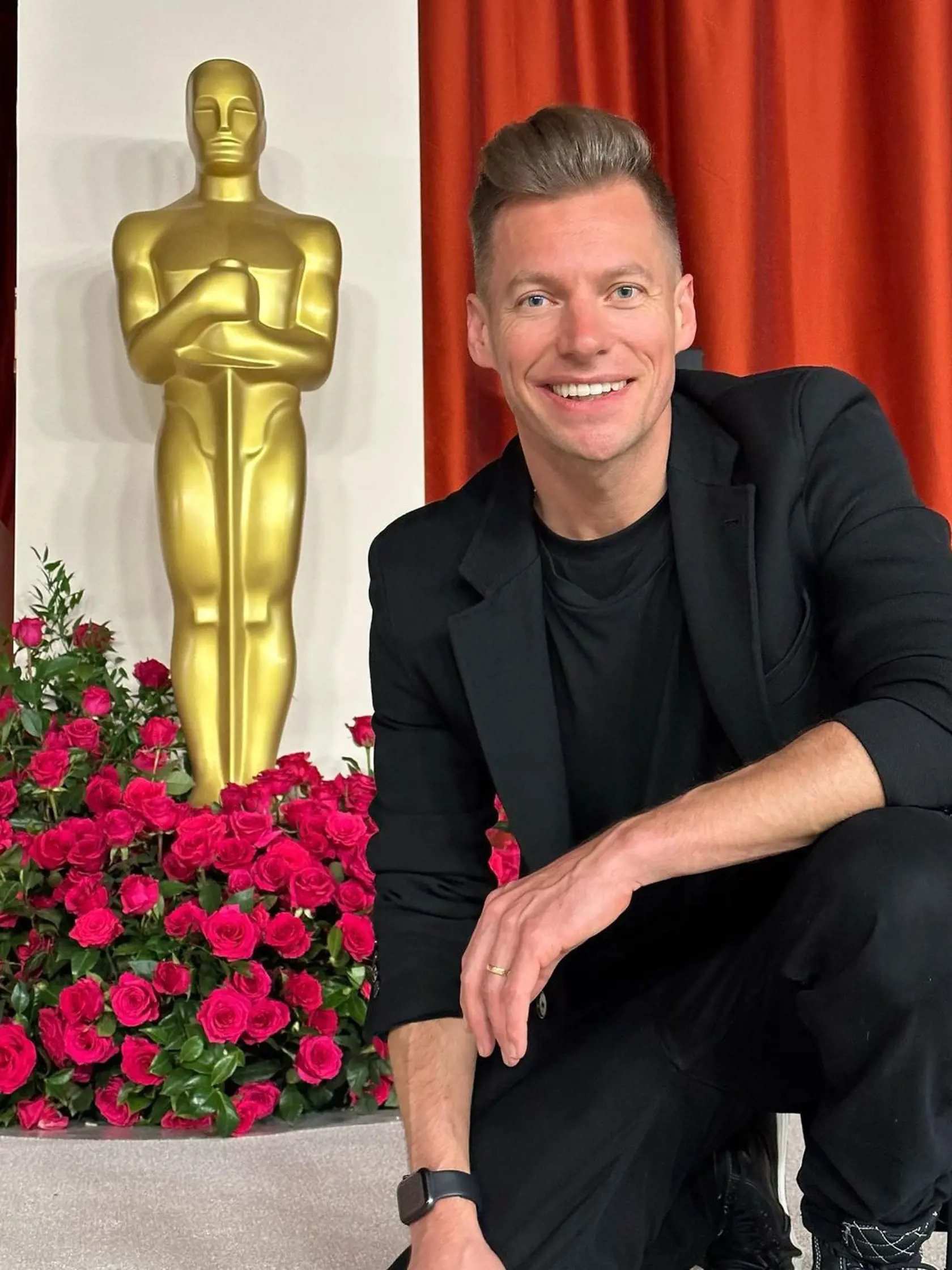 Thomas Puskailer na Oscaroch. Každý deň vyše týždňa prinášal tie najzaujímavejšie správy pre TV JOJ.
