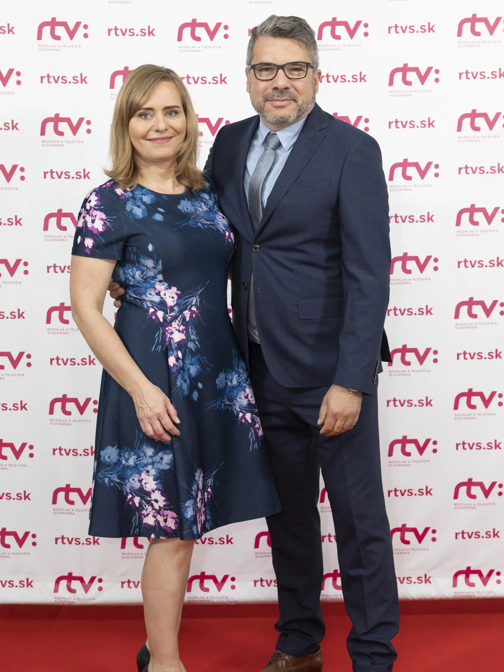 Predstavenie jesennej programovej štruktúry RTVS. Na snímke je Zuzana Ťapáková, Marta Jančkárová.