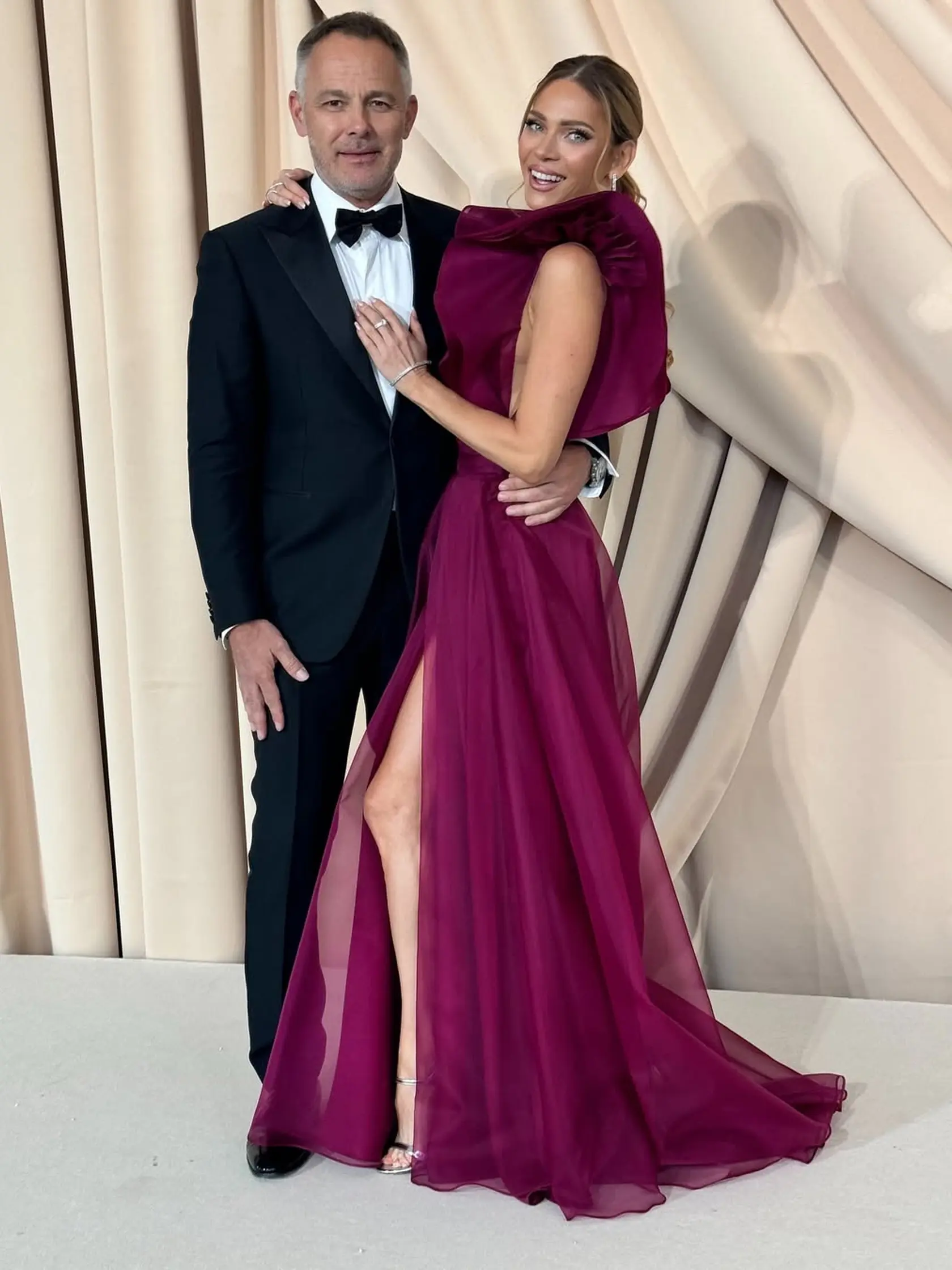 Andrea Verešová na evente Beauty Ball, ktorý sa konal na Bratislavskom hrade pri príležitosti 20. výročia známej estetickej kliniky.
