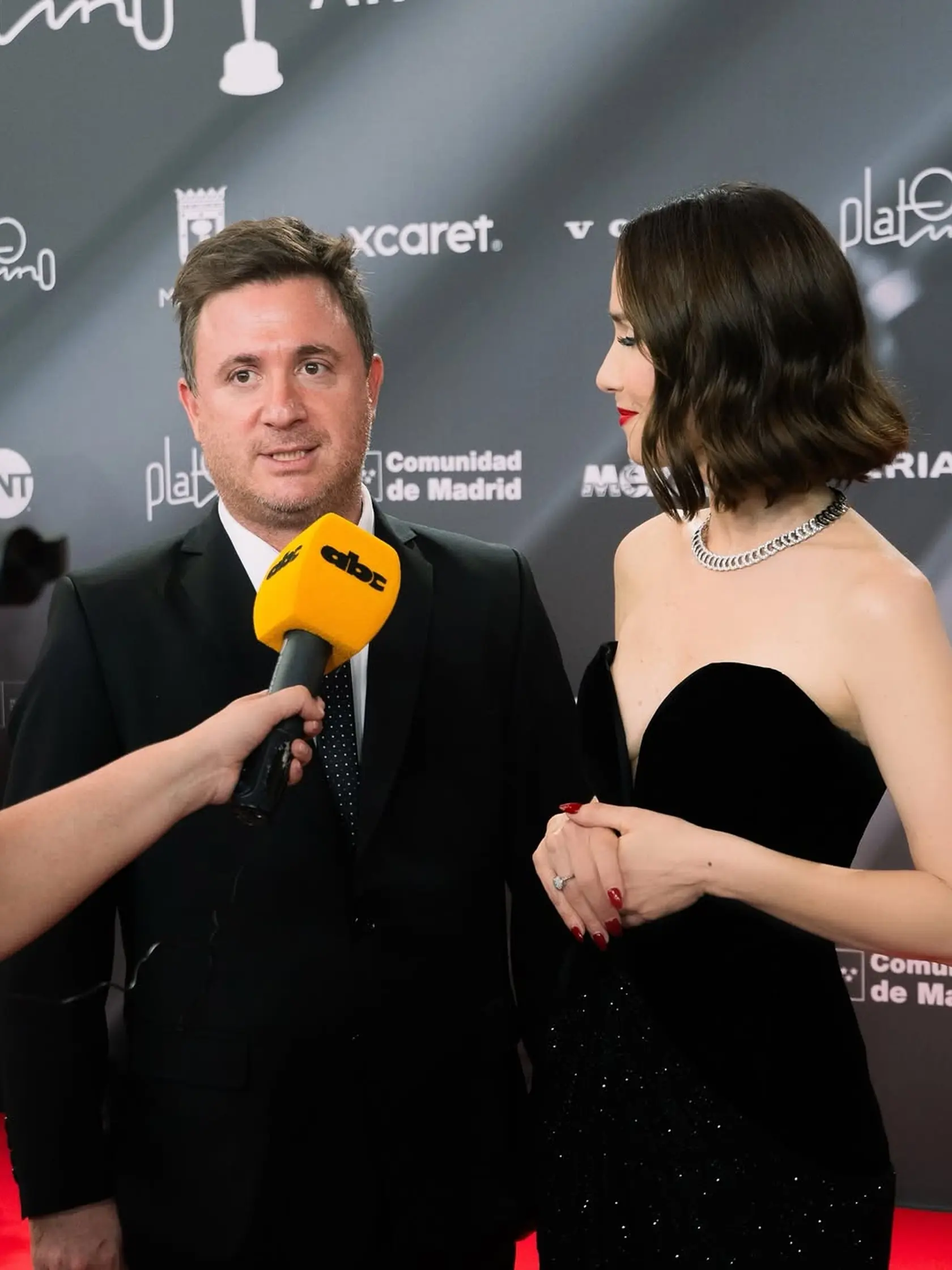 Natalia Oreiro na filmovom festivale Platinové ceny v Madride. 