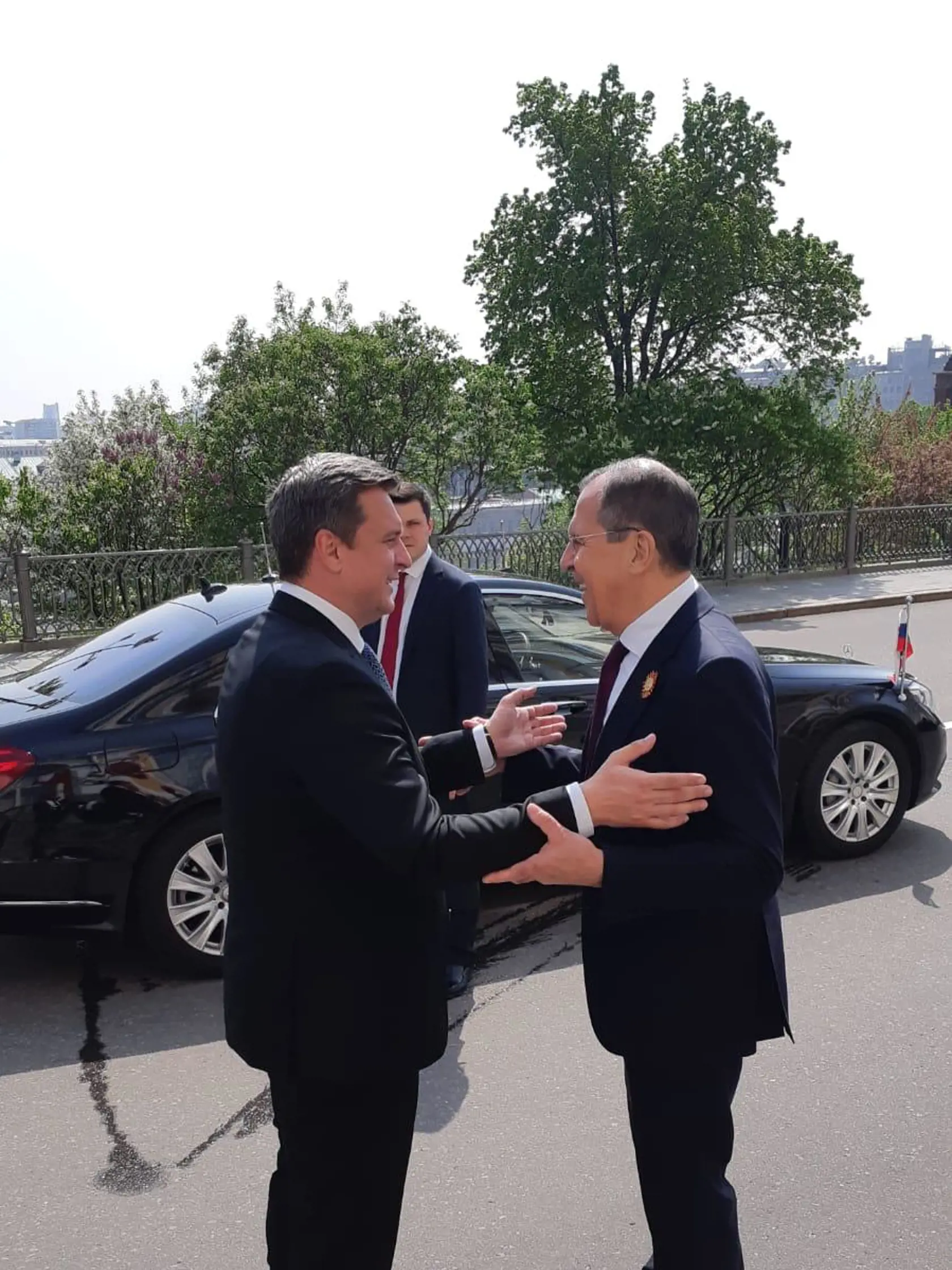 Andrej Danko na návšteve Ruska.