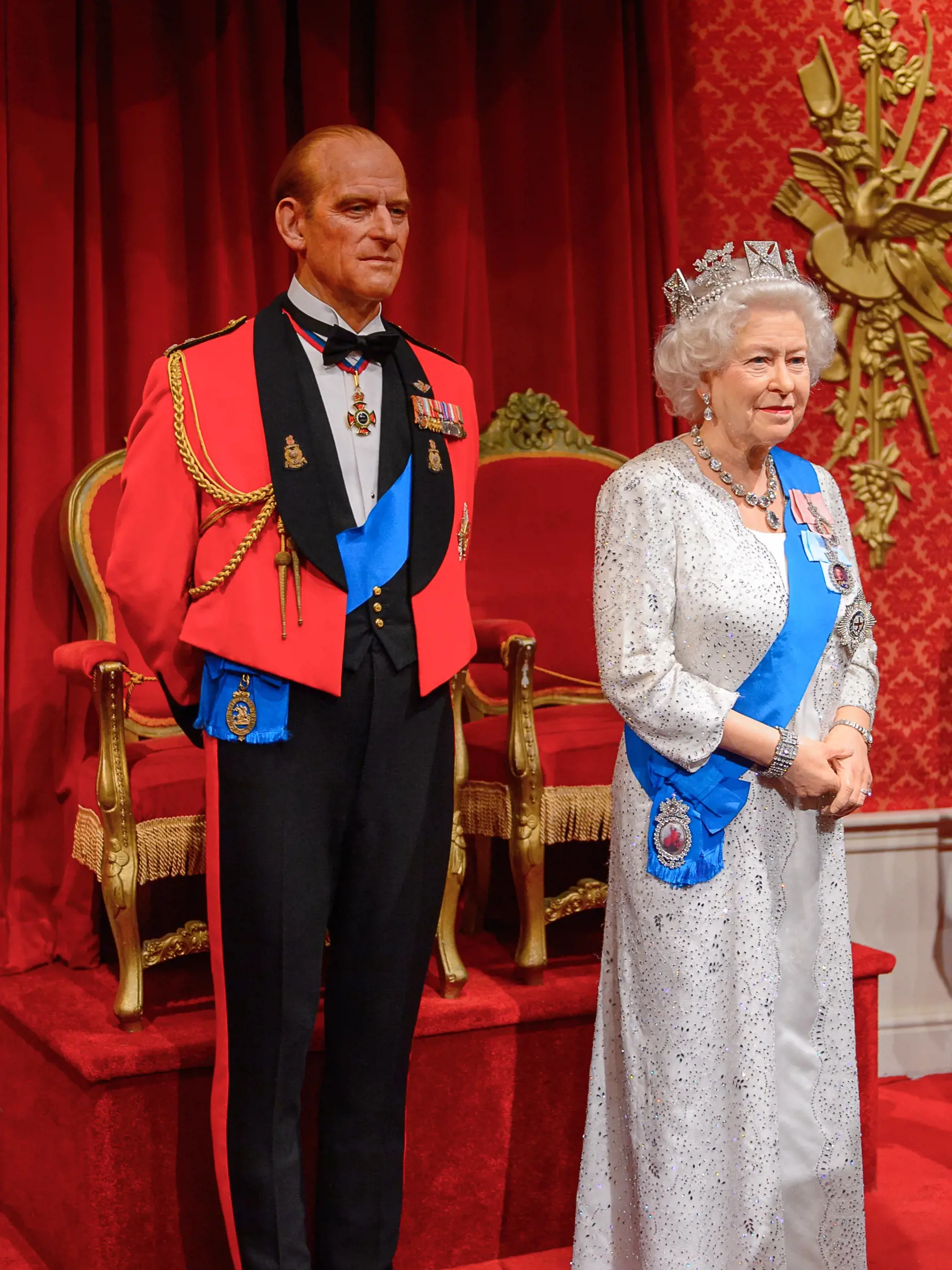 London,,England,-,July,22,,2016:,Elizabeth,Ii,And,Prince
