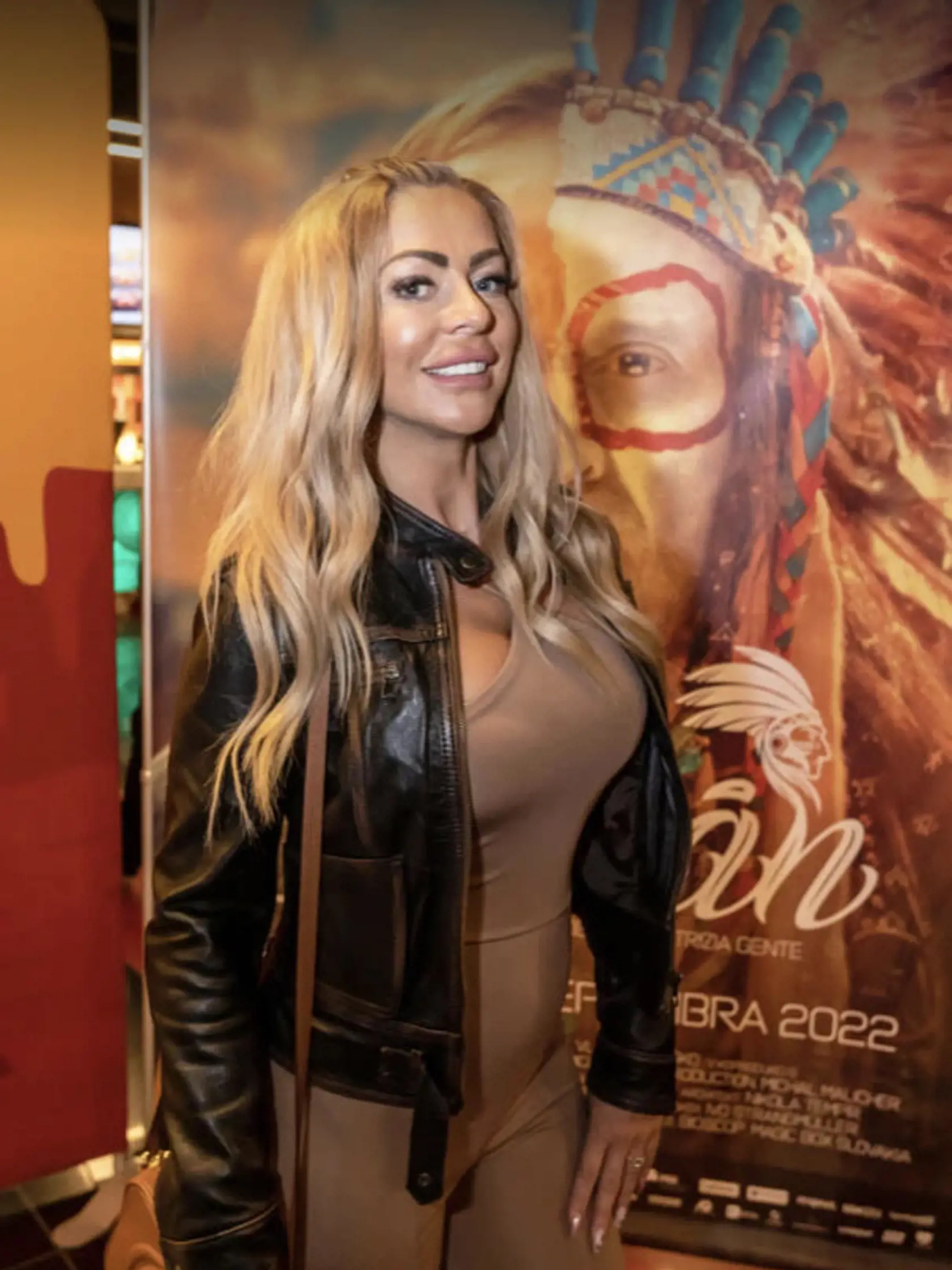 Božka sa zúčastnila premiéry filmu Indián.