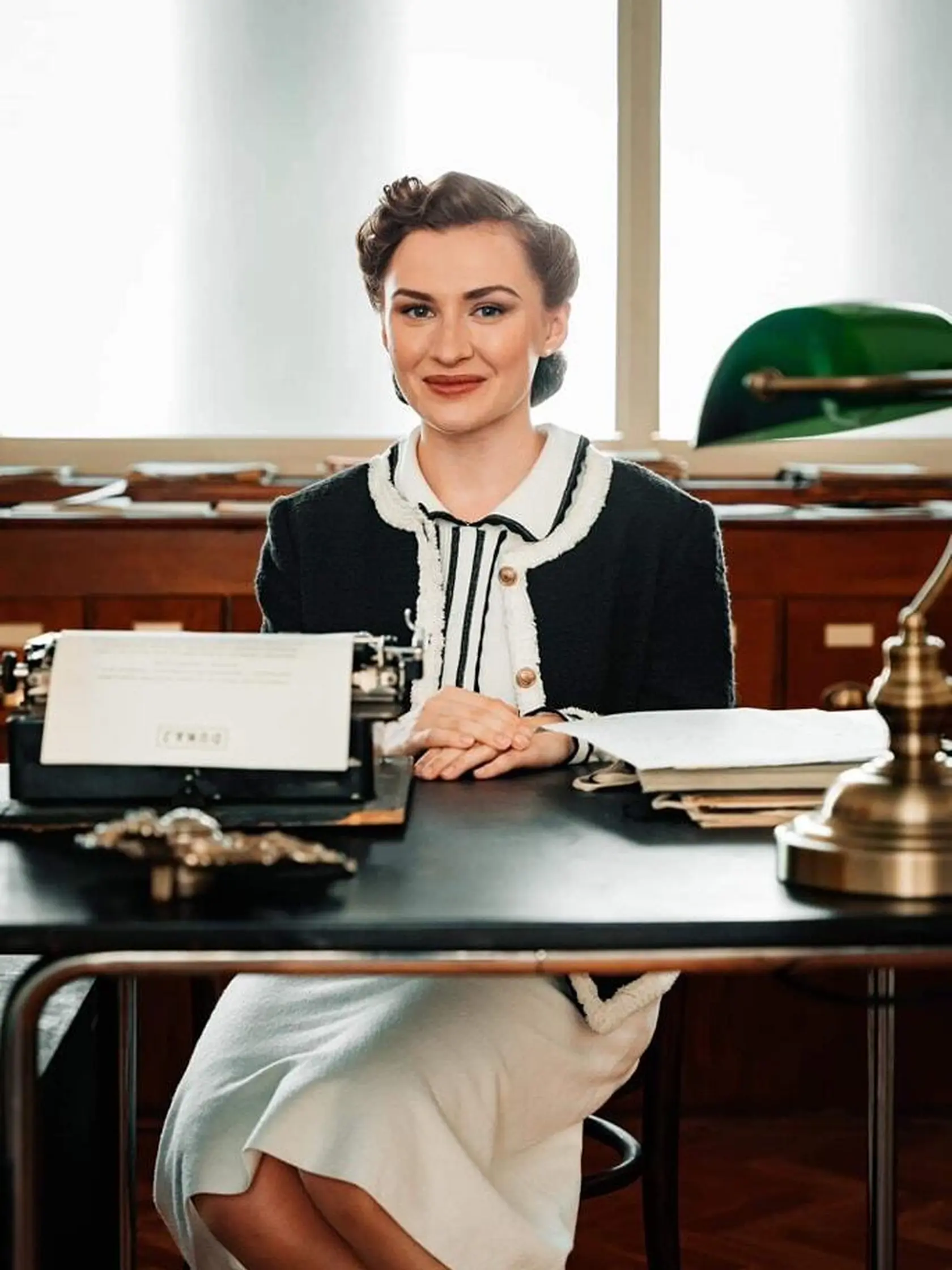 Anna Magdaléna Hroboňová v seriáli Dunaj, k vašim službám.