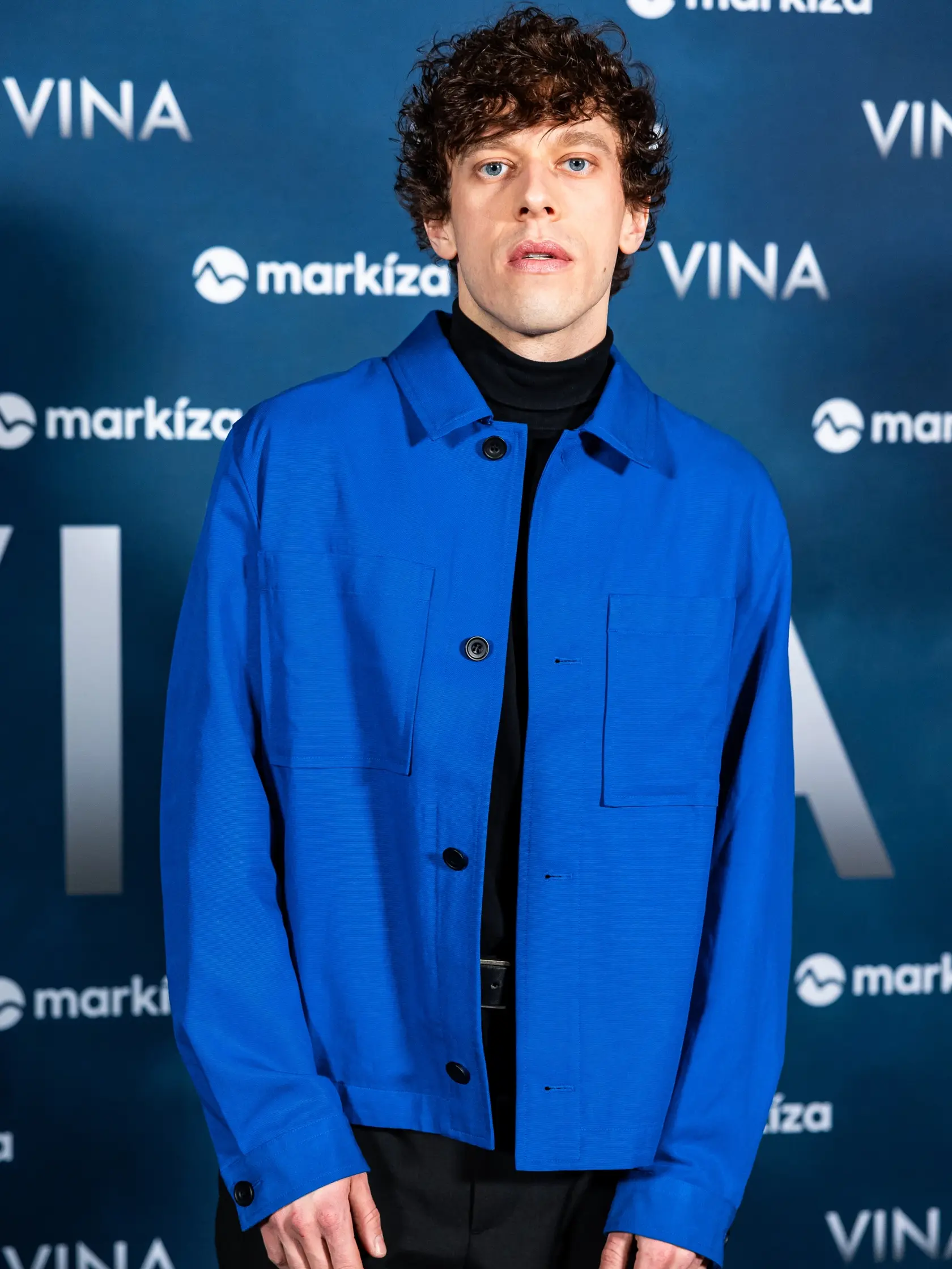 Premiéra seriálu “VINA” v Bratislave. Na snímke Vladislav Plevčík. 