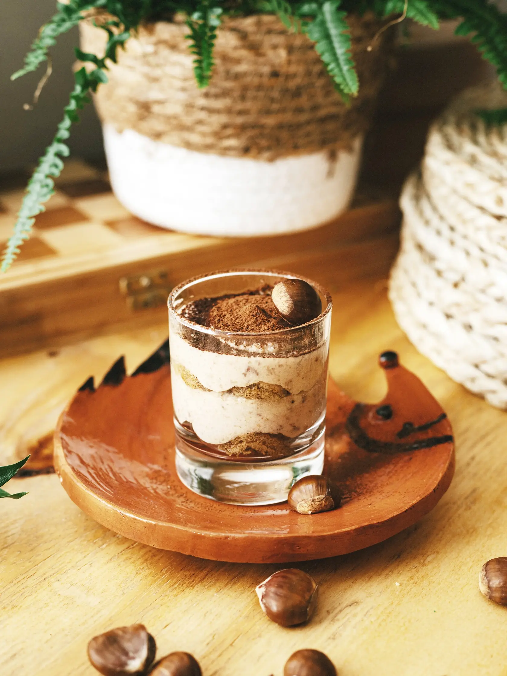 Gaštanové tiramisu