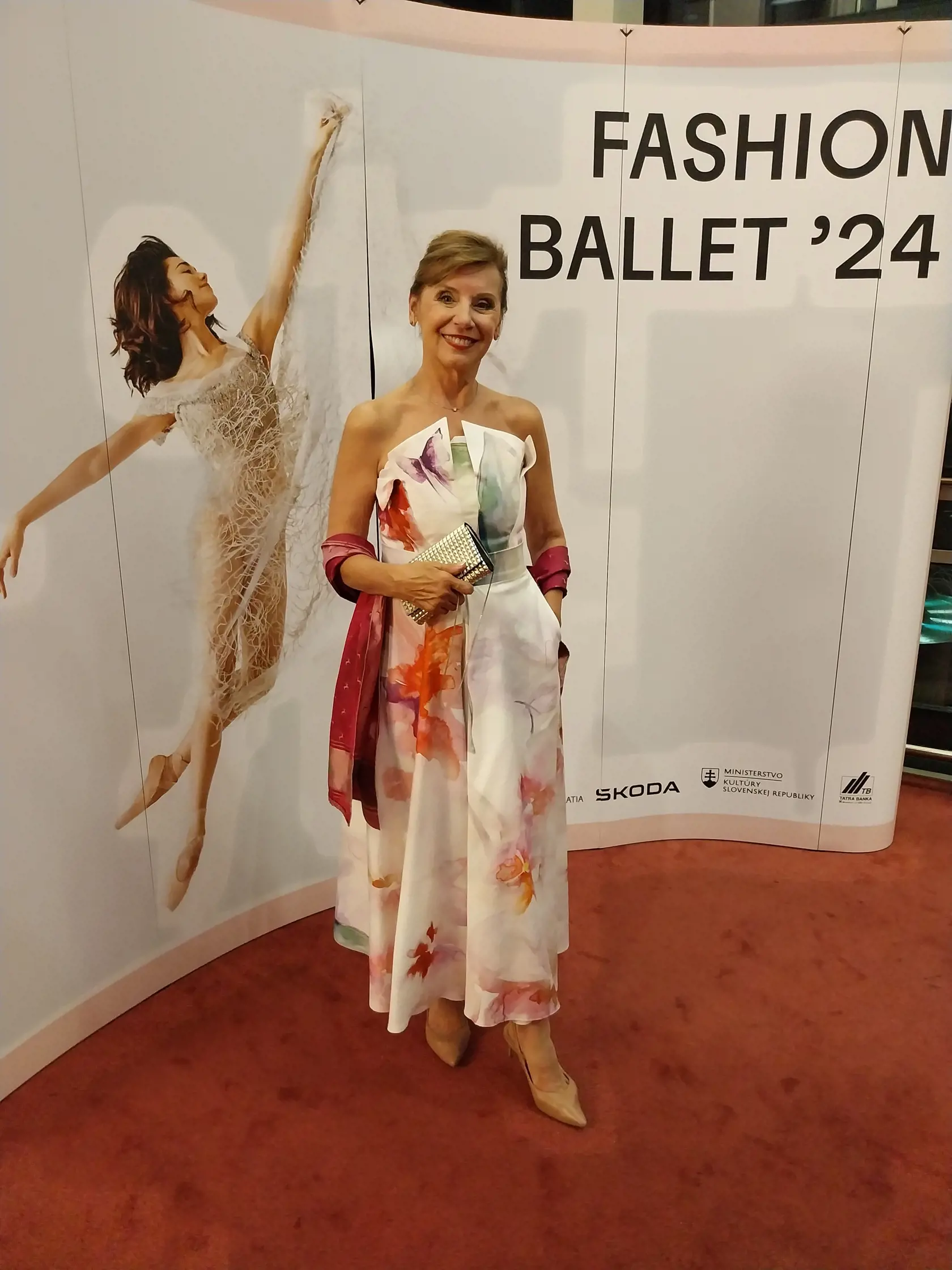 Alena Heribanová na podujatí Fashion Ballet 2024.