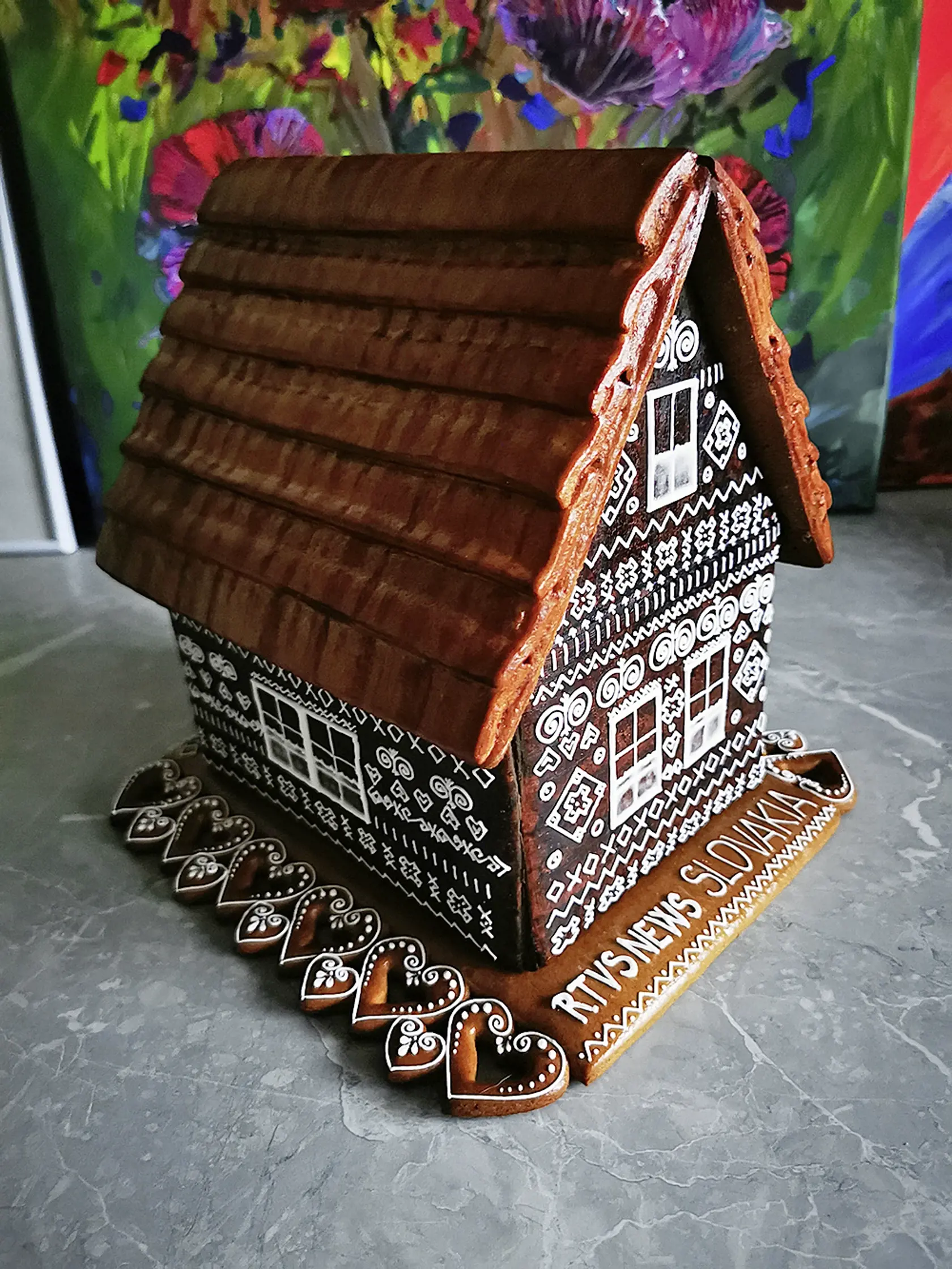 Chalúpka s čičmianskym
vzorom zaujala aj pápeža.