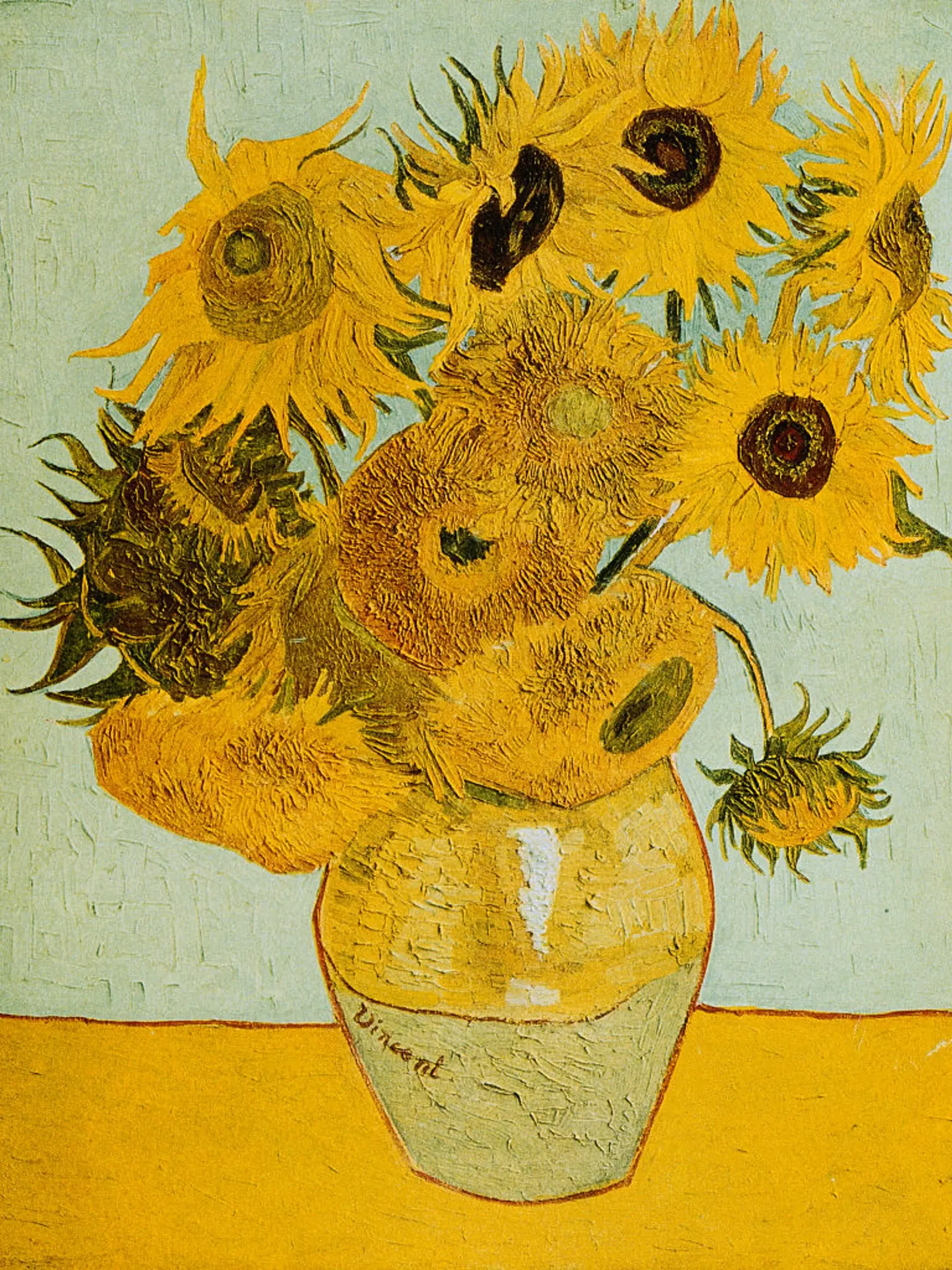 Van Goghove Slnečnice patria medzi jeho najznámejšie obrazy. Za života ich nepredal, dnes má obraz astronomickú cenu.