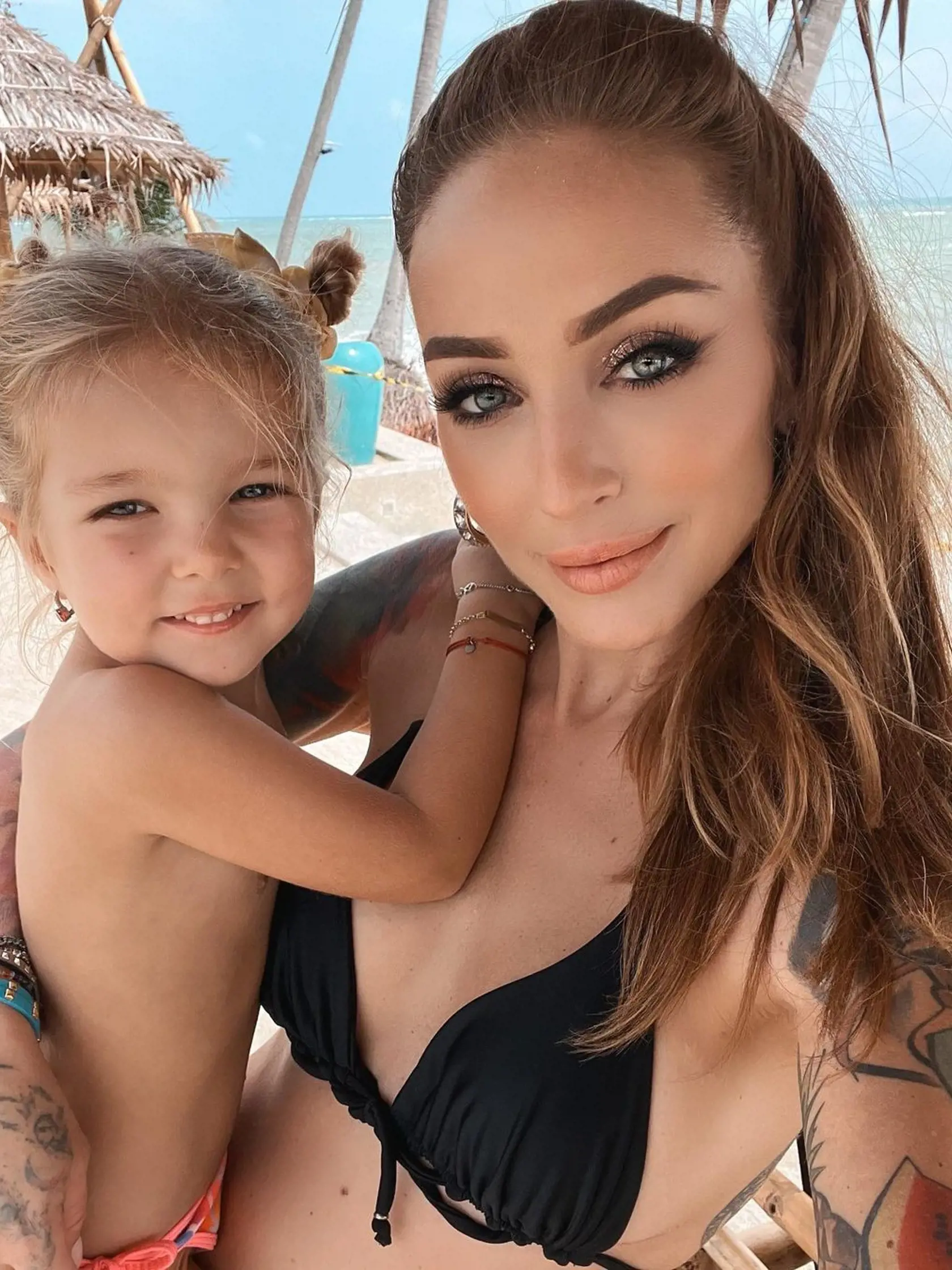 Lucia Sladečková s dcérou Lydkou