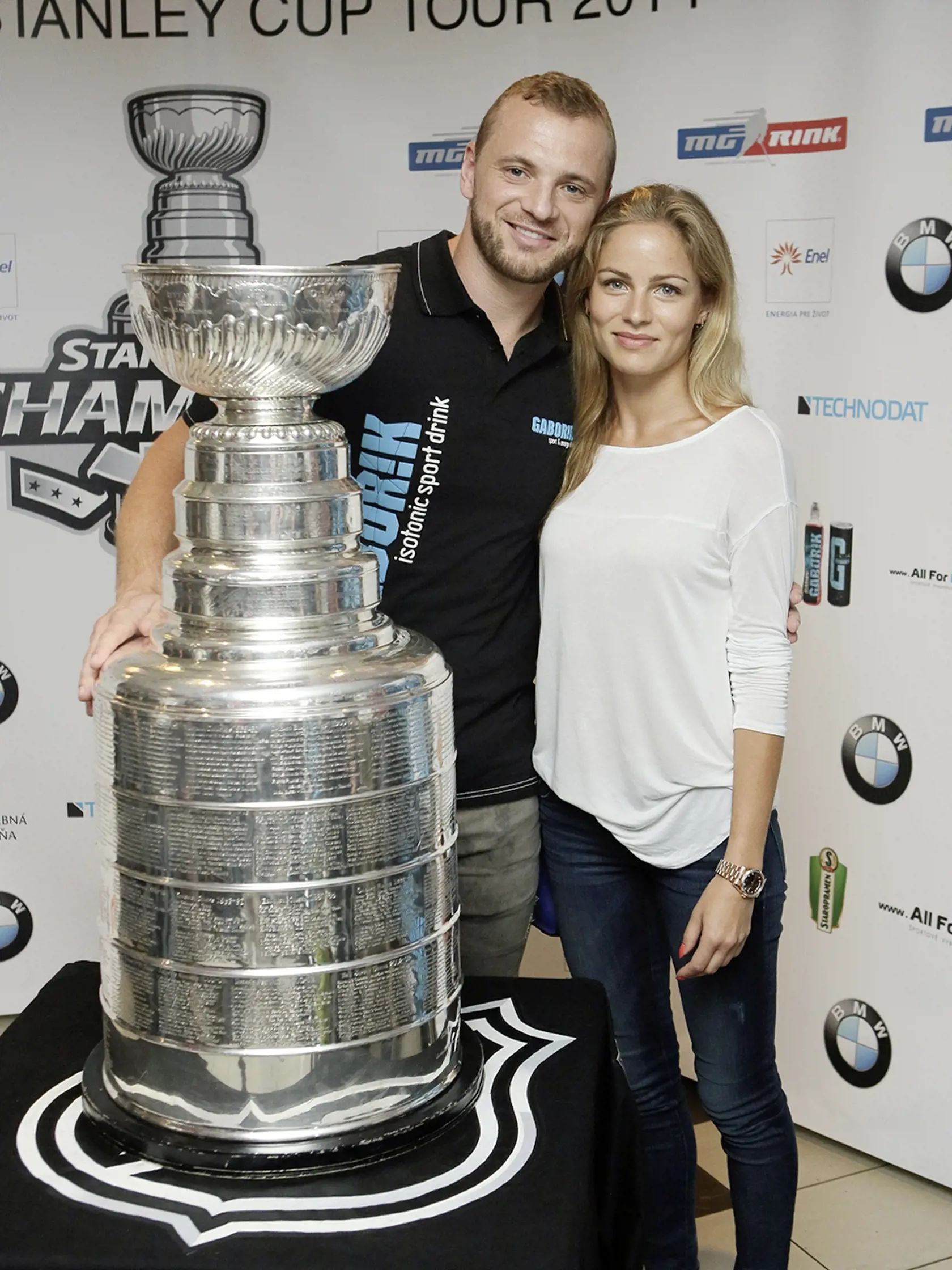 Ivana Surovcovová a Marián Gáborík