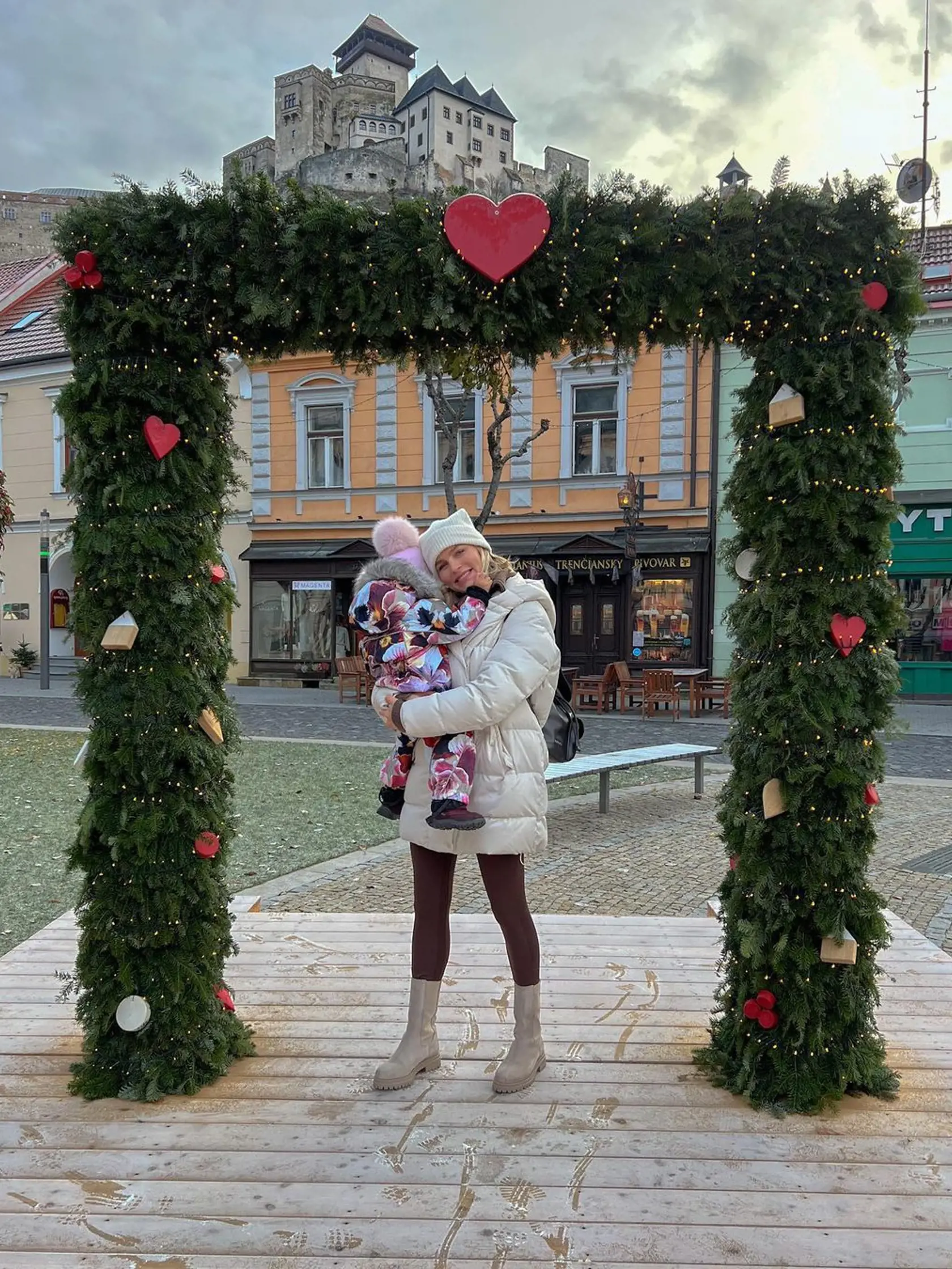 Ivana Gáborík s Bellou.