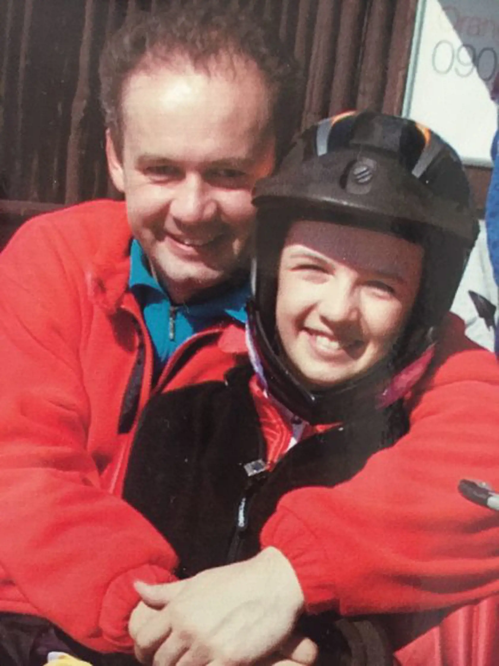 Andrej Kiska  a jeho dcéra Natália.