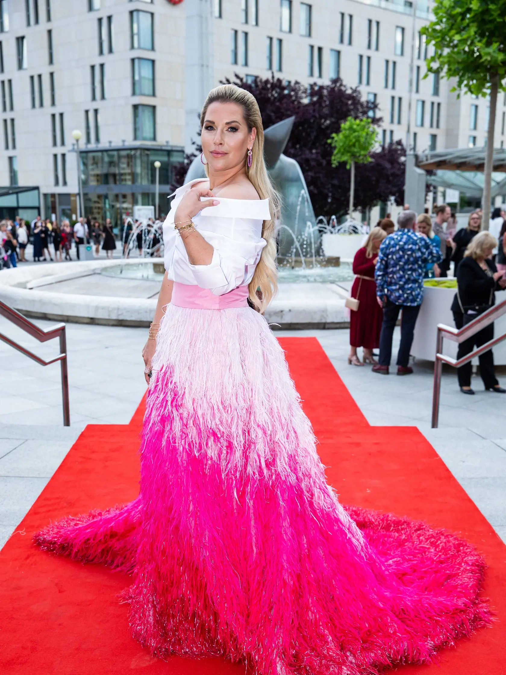 Premiéra baletu "Fashion Ballet 22" v novej budove SND v Bratislave. Na snímke Dominika Cibulková.