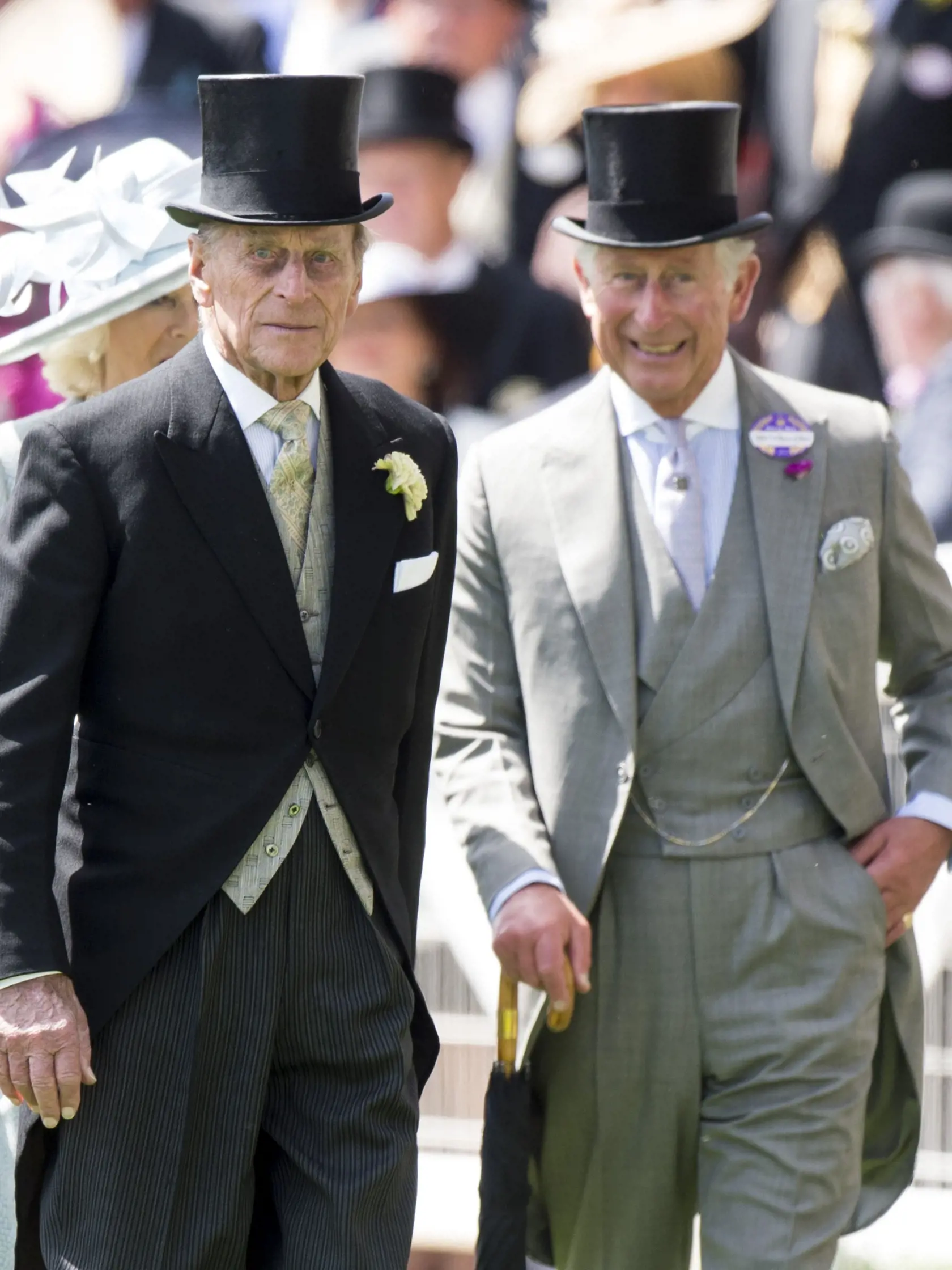 Princ Philip († 99) so synom Charlesom