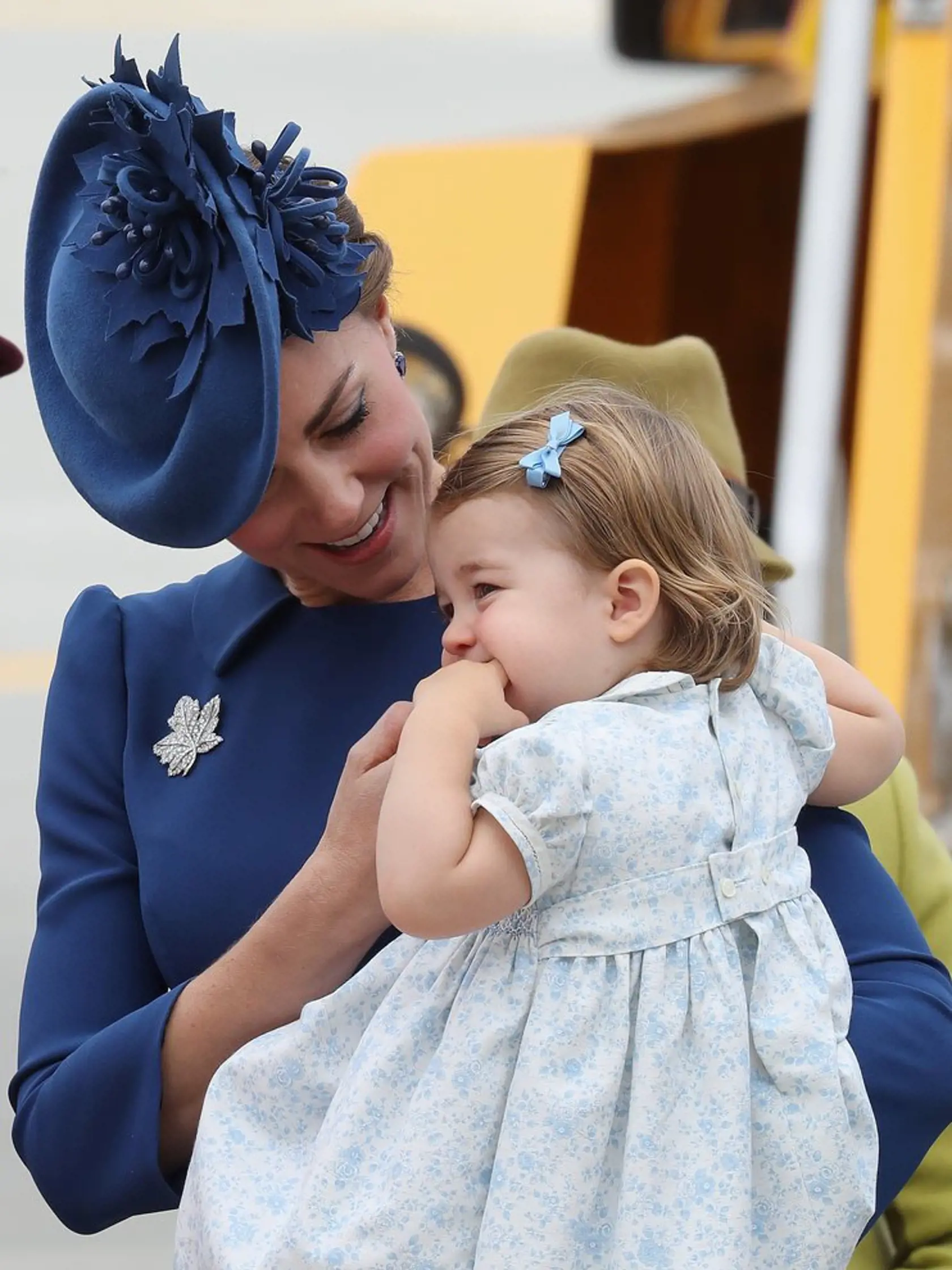 Spomedzi troch detí Williama a Kate sa Charlotte najviac predvádza.