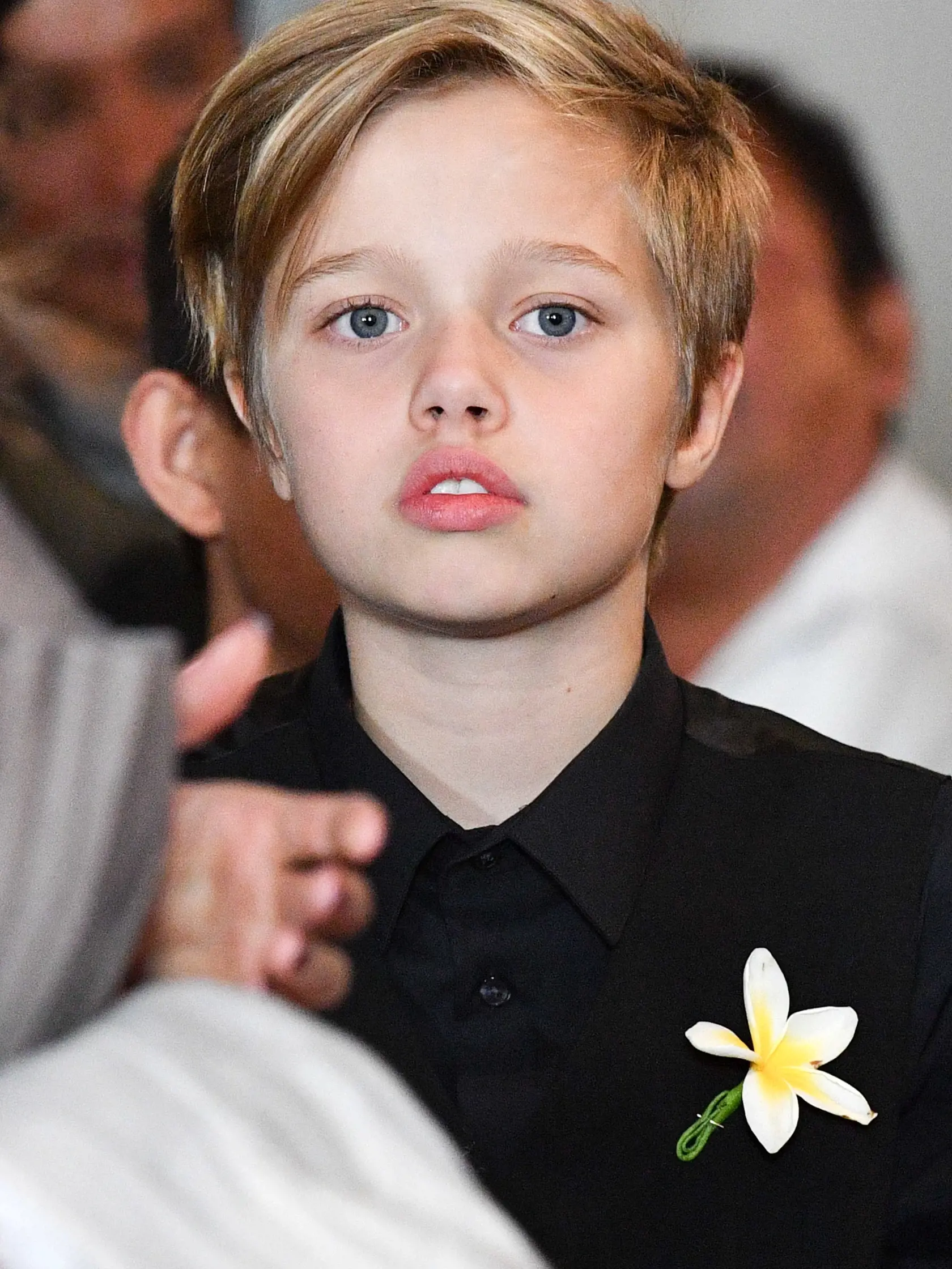 NEW YORK, NY - SEPTEMBER 14:  Shiloh Jolie-Pitt attends the "First They Killed My Father" New York premiere at DGA Theater on September 14, 2017 in New York City.  (Photo by Dia Dipasupil/Getty Images)