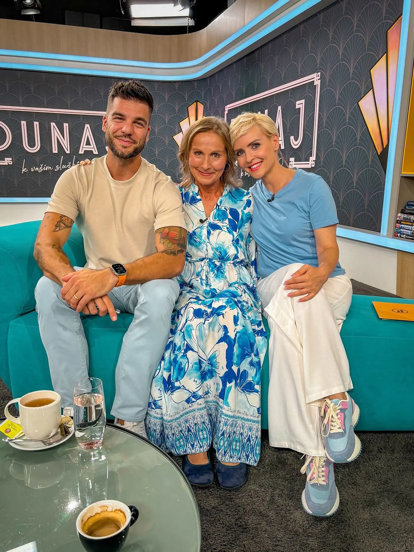 Tomáš a Kvetka hostili v Teleráne herečku Janku Pilzovú.