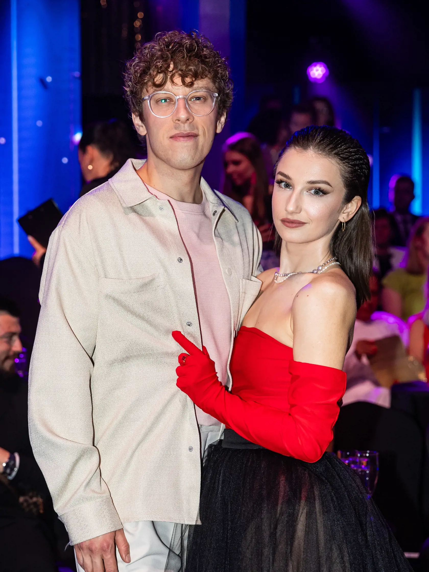 Finále tanečnej súťaže celebrít “LET’S DANCE 2024” v Bratislave. Na snímke Vladislav Plevčík a Petra Dubayová. 