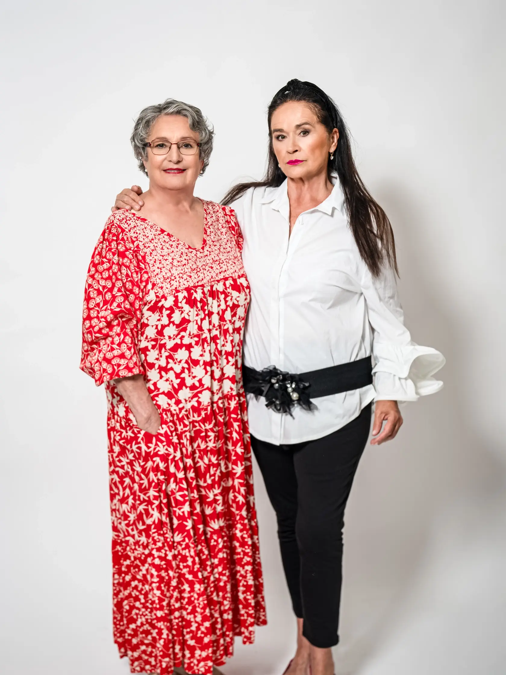 Herečka Eva Matejková a Hana Gregorová.