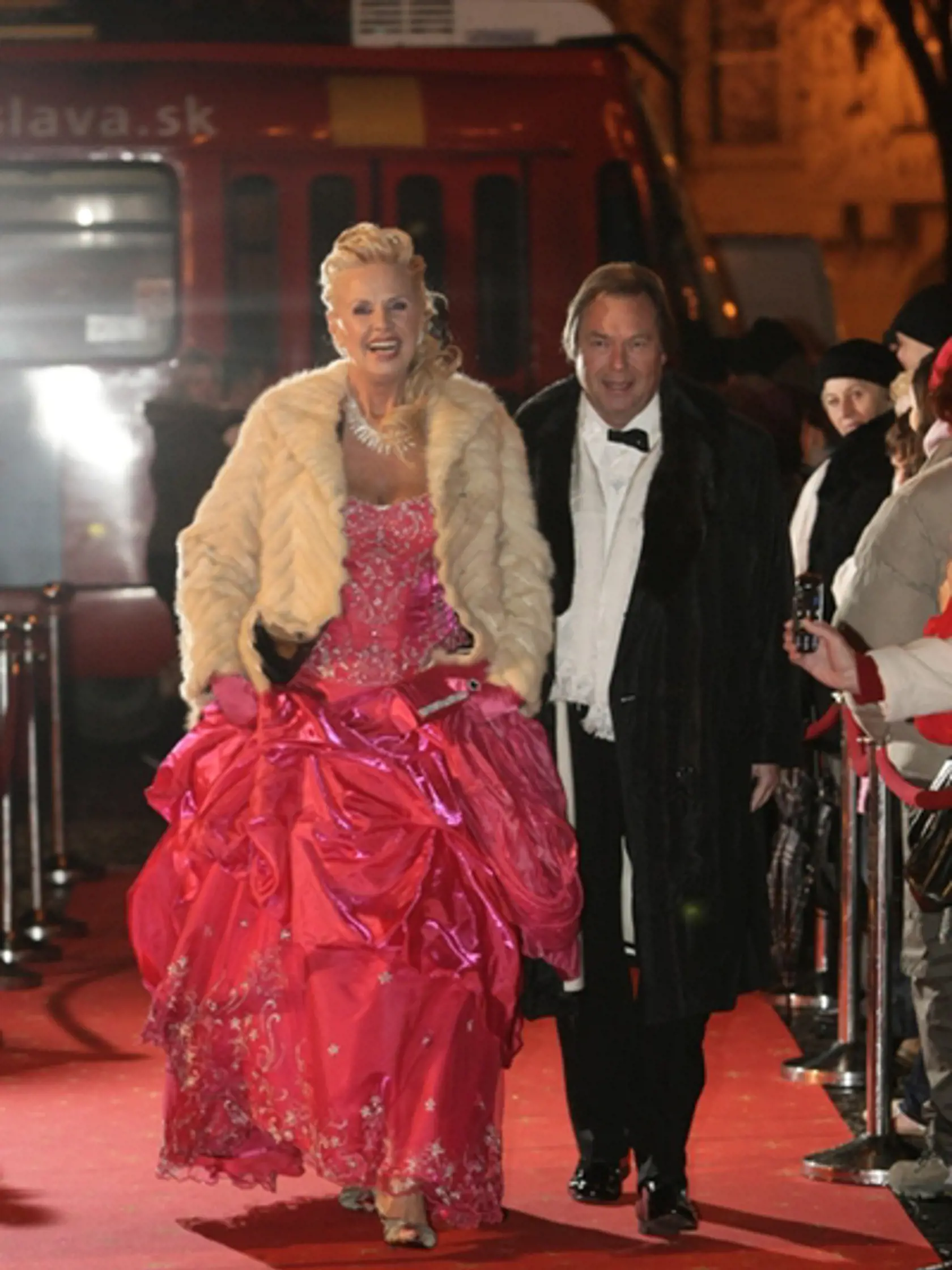 Eva Máziková s manželon