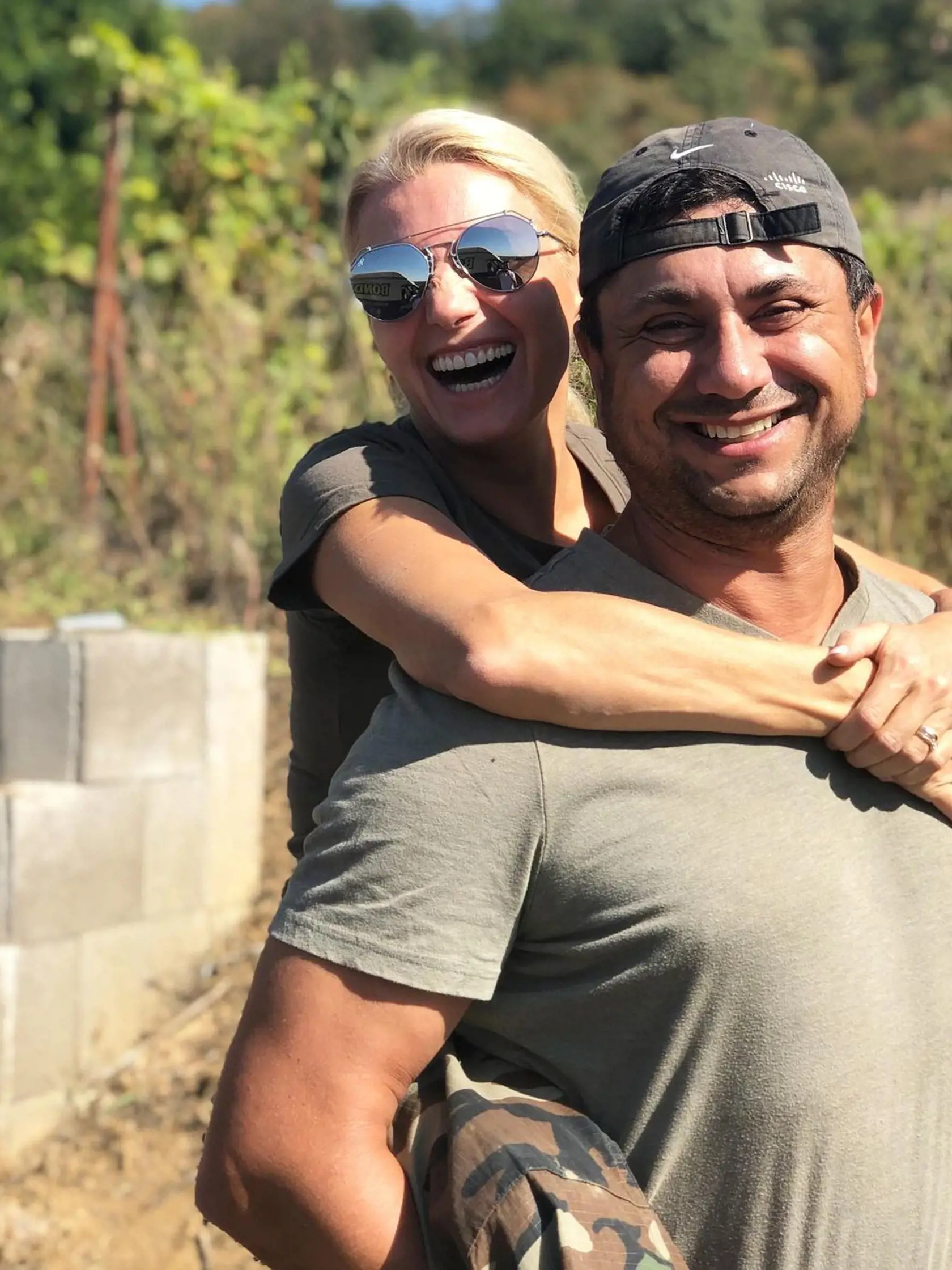 Aneta Parišková s manželom