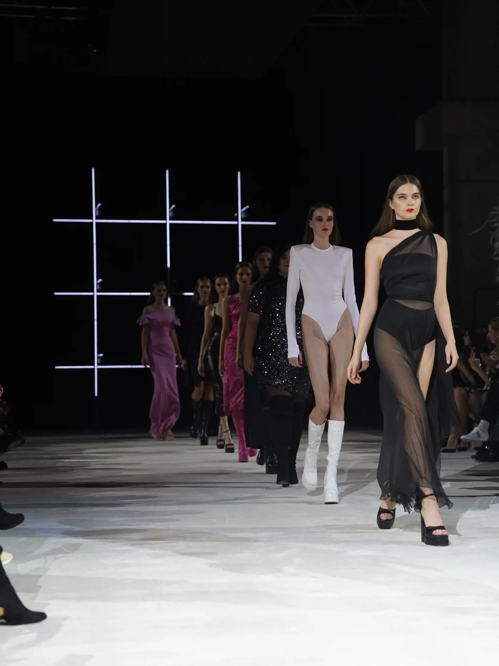 Módna prehliadka Michaely Ľuptákovej na Fashion Live 2022.
