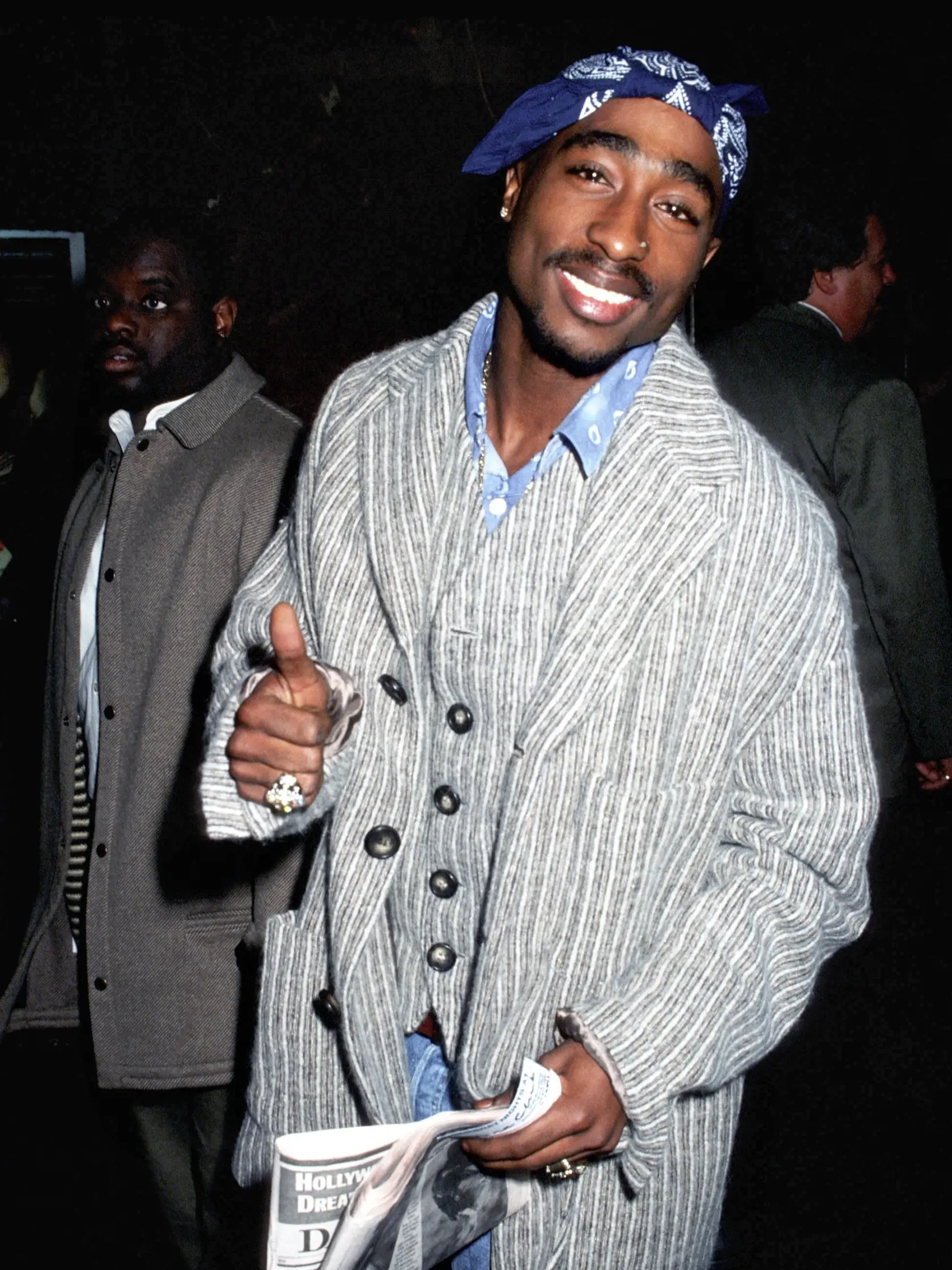 Raper Tupac Shakur mal len 25 rokov, keď zomrel.