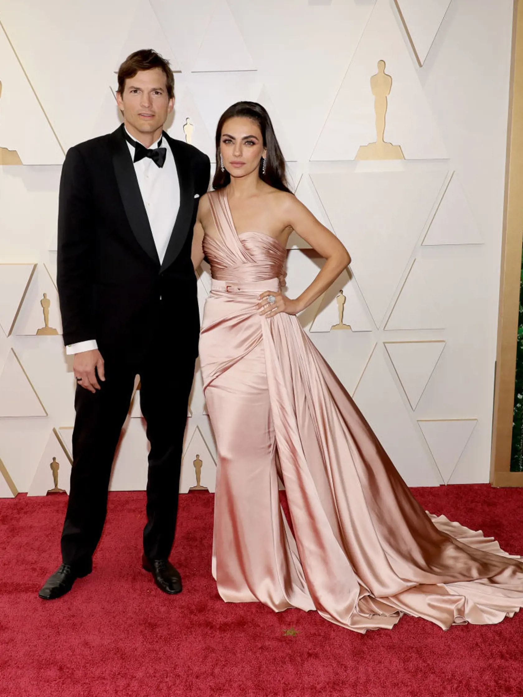 Mila Kunis a Ashton Kutcher na Oscaroch