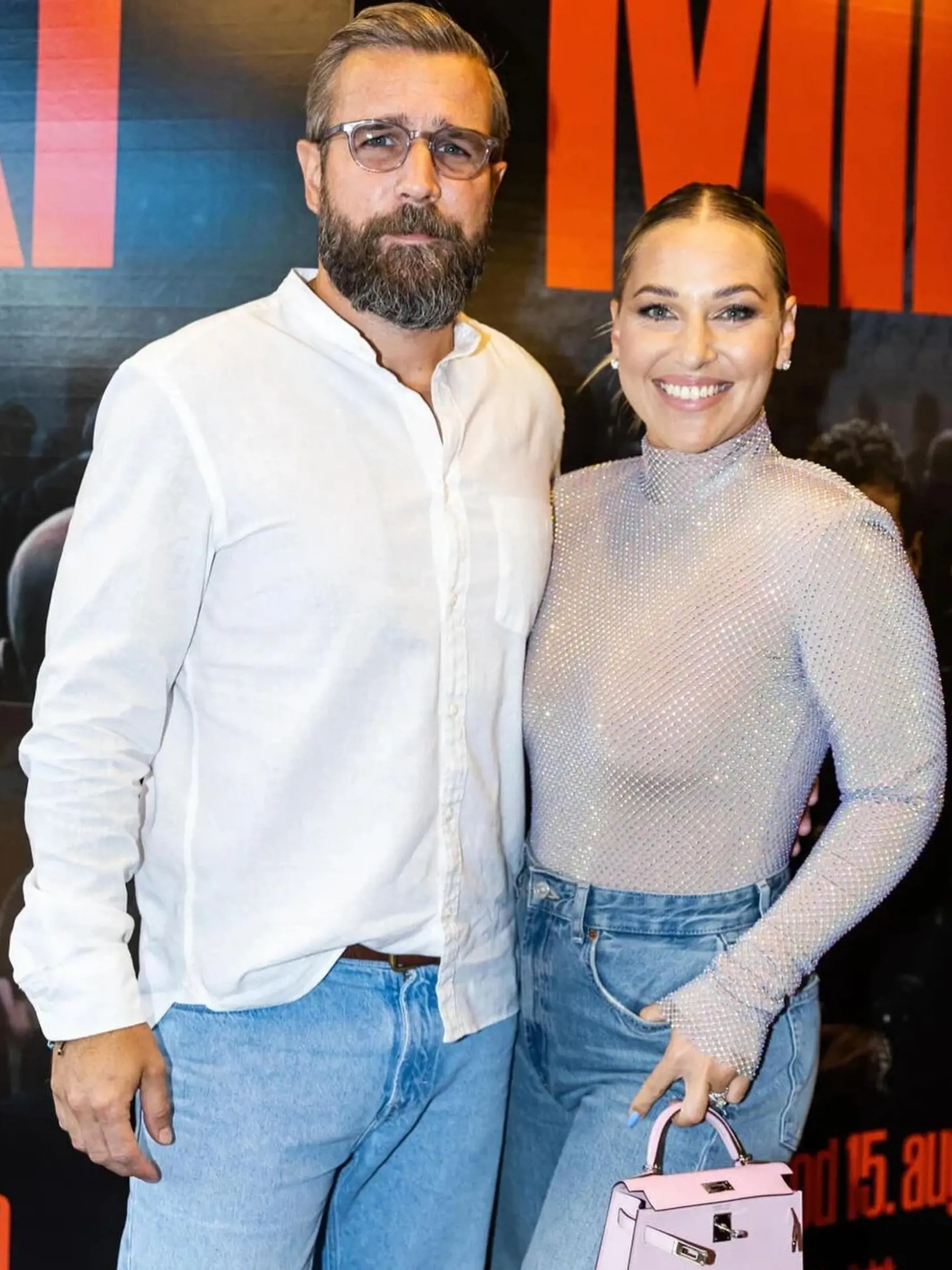 Dominika Navara Cibulková absolvovala po boku manžela Michala premiéru filmu Miki.