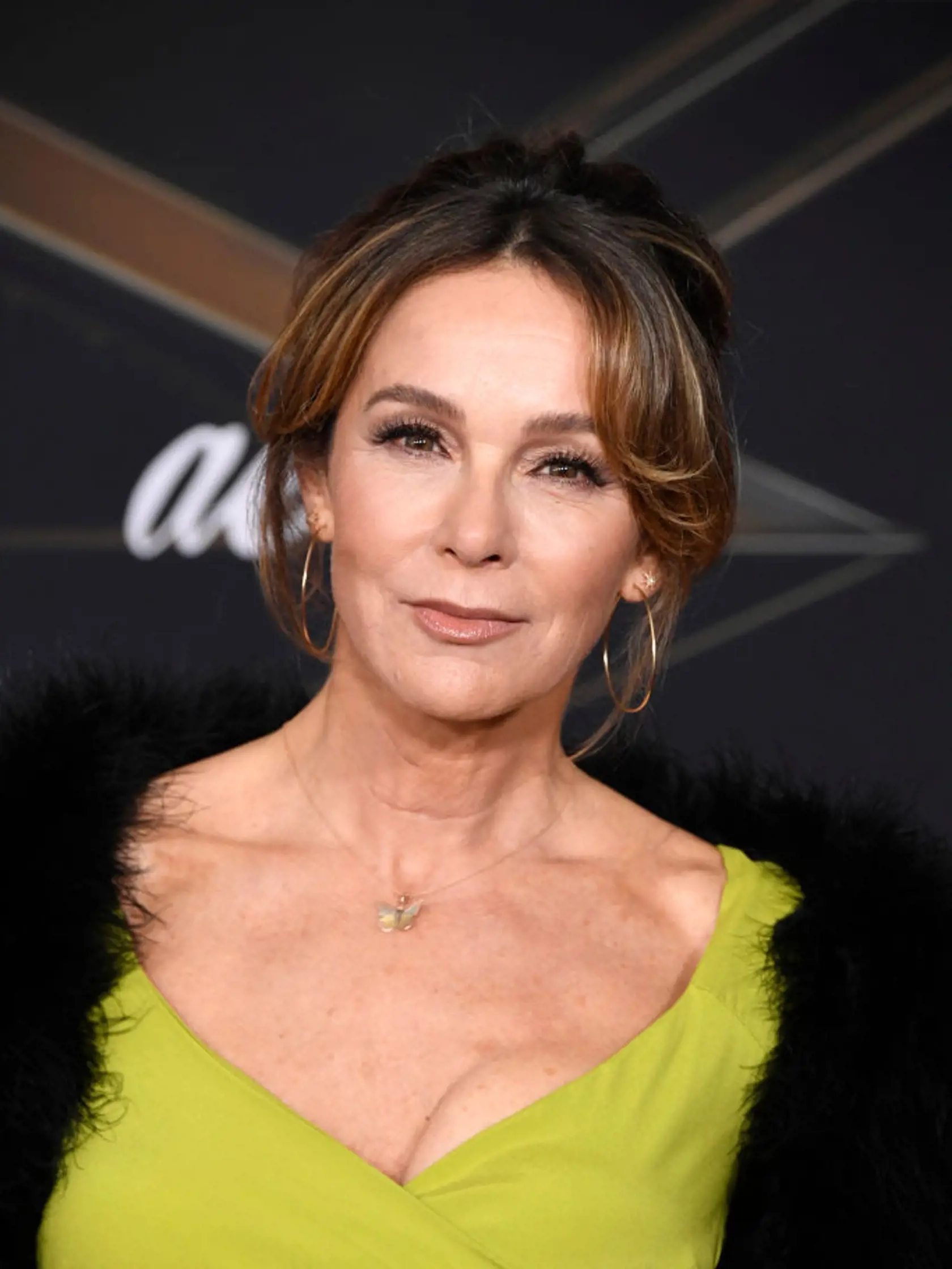 HOLLYWOOD, CALIFORNIA - MARCH 04: Jennifer Grey attends Marvel Studios "Captain Marvel" Premiere on March 04, 2019 in Hollywood, California. (Photo by Frazer Harrison/Getty Images)