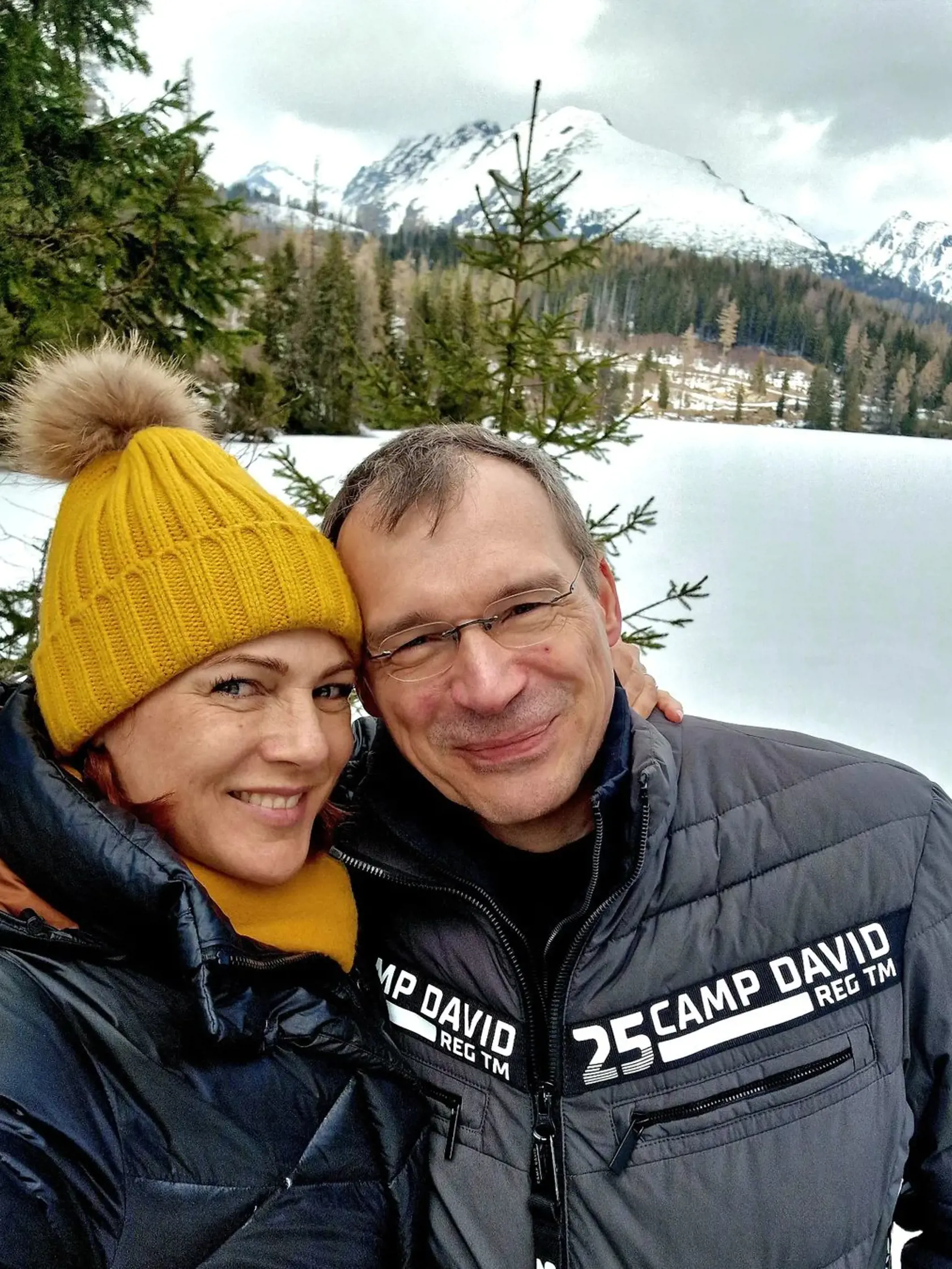 Adriana Poláková so snúbencom Christianom Kneisslom na výlete vo Vysokých Tatrách