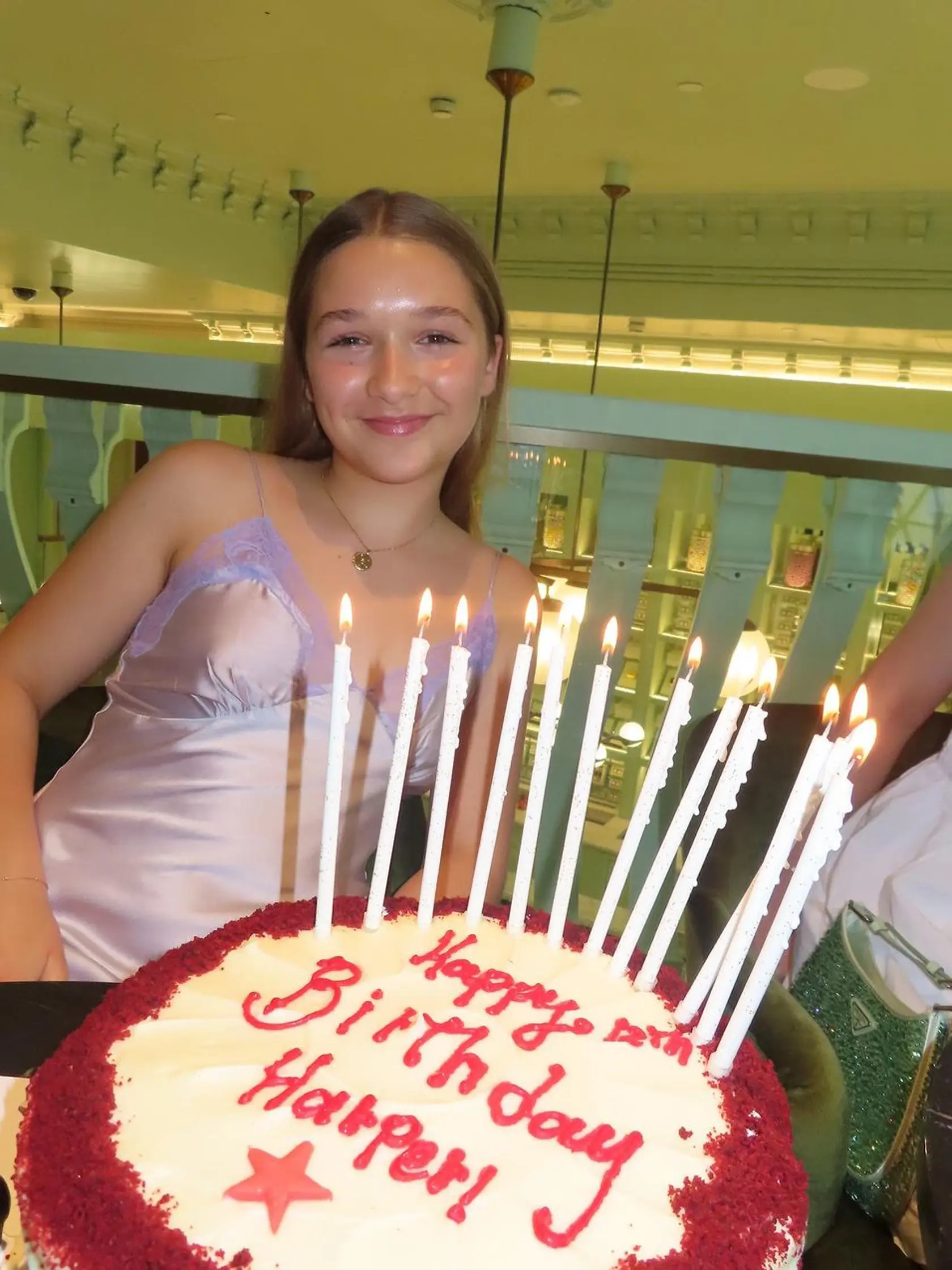 Luxusná oslava 12. narodenín Harper Beckham