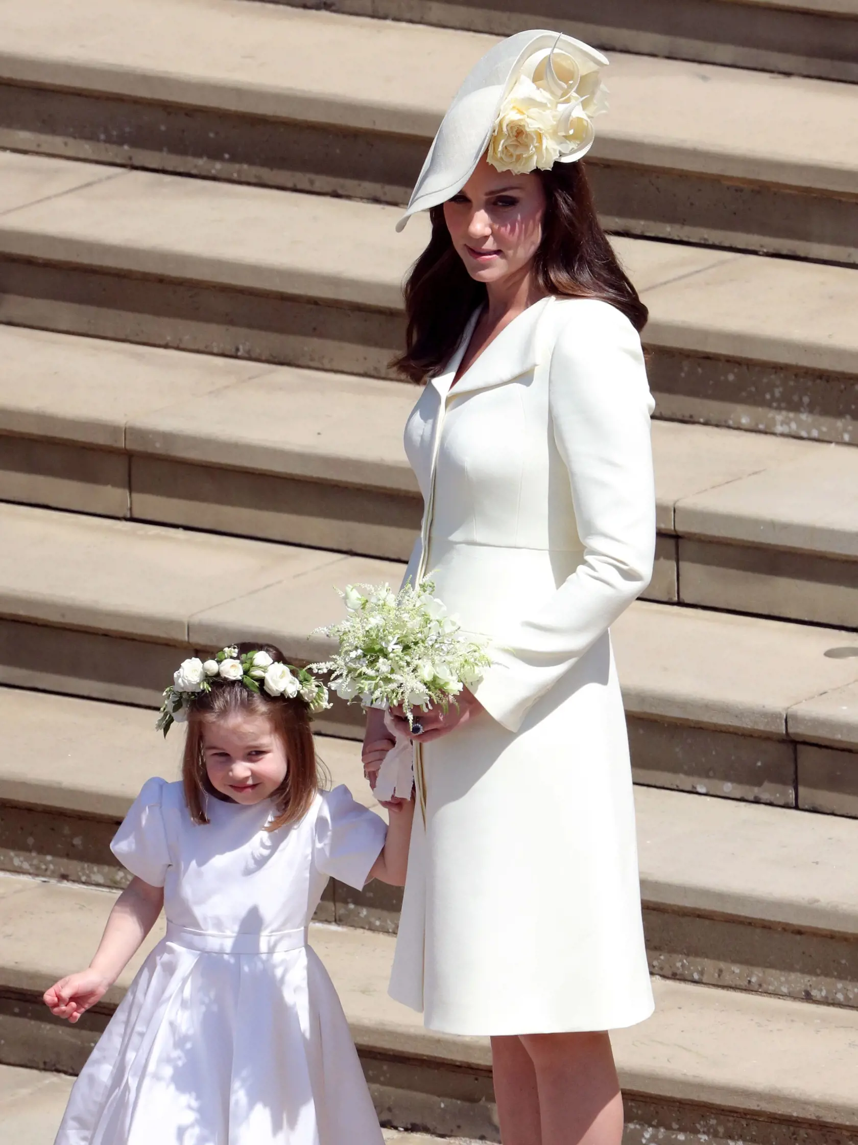 Kate Middleton prvýkrát na verejnosti po pôrode najmladšieho syna, princa Louisa.