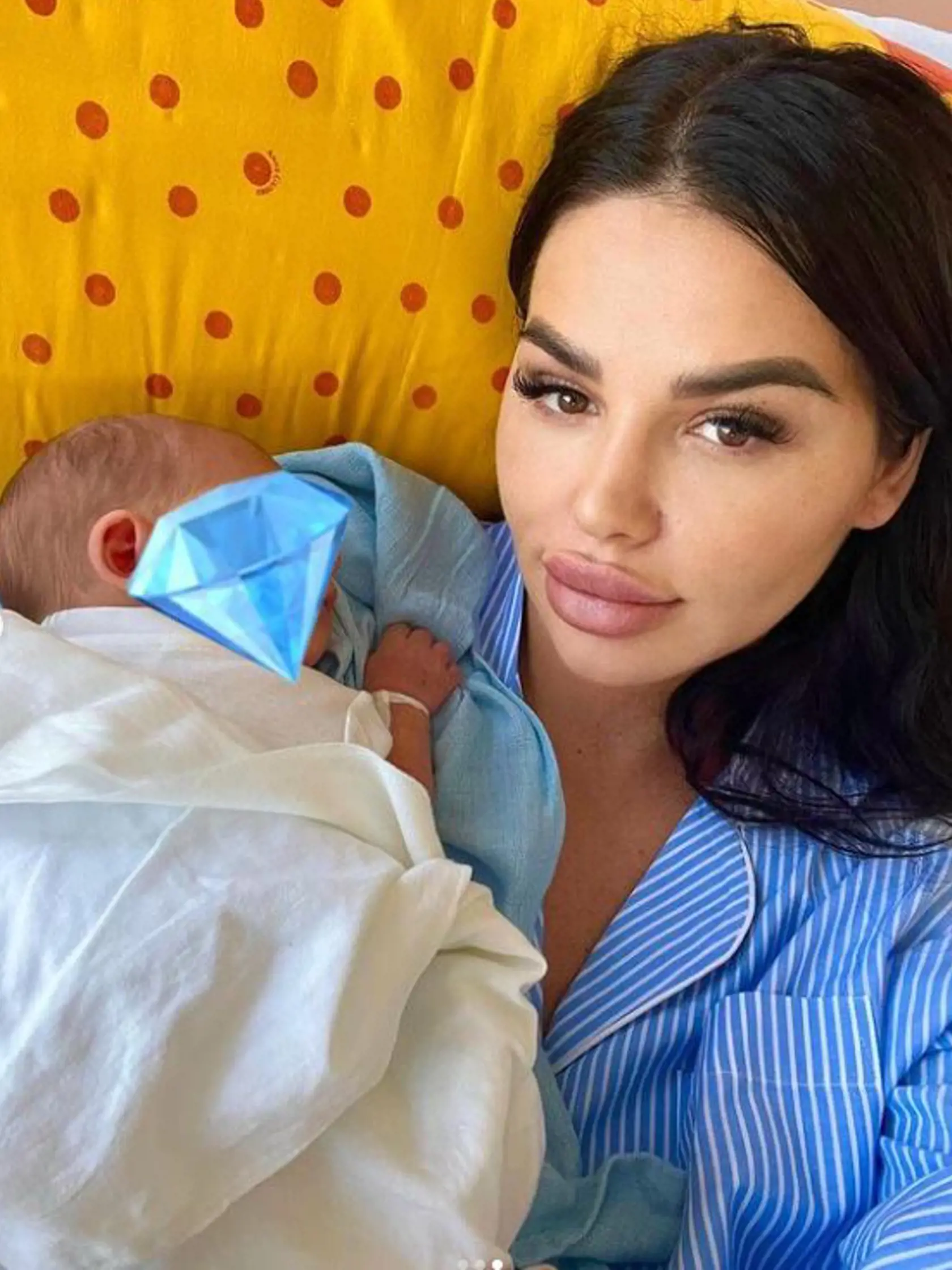 Zuzana Plačková s milovaným synčekom Dionkom.