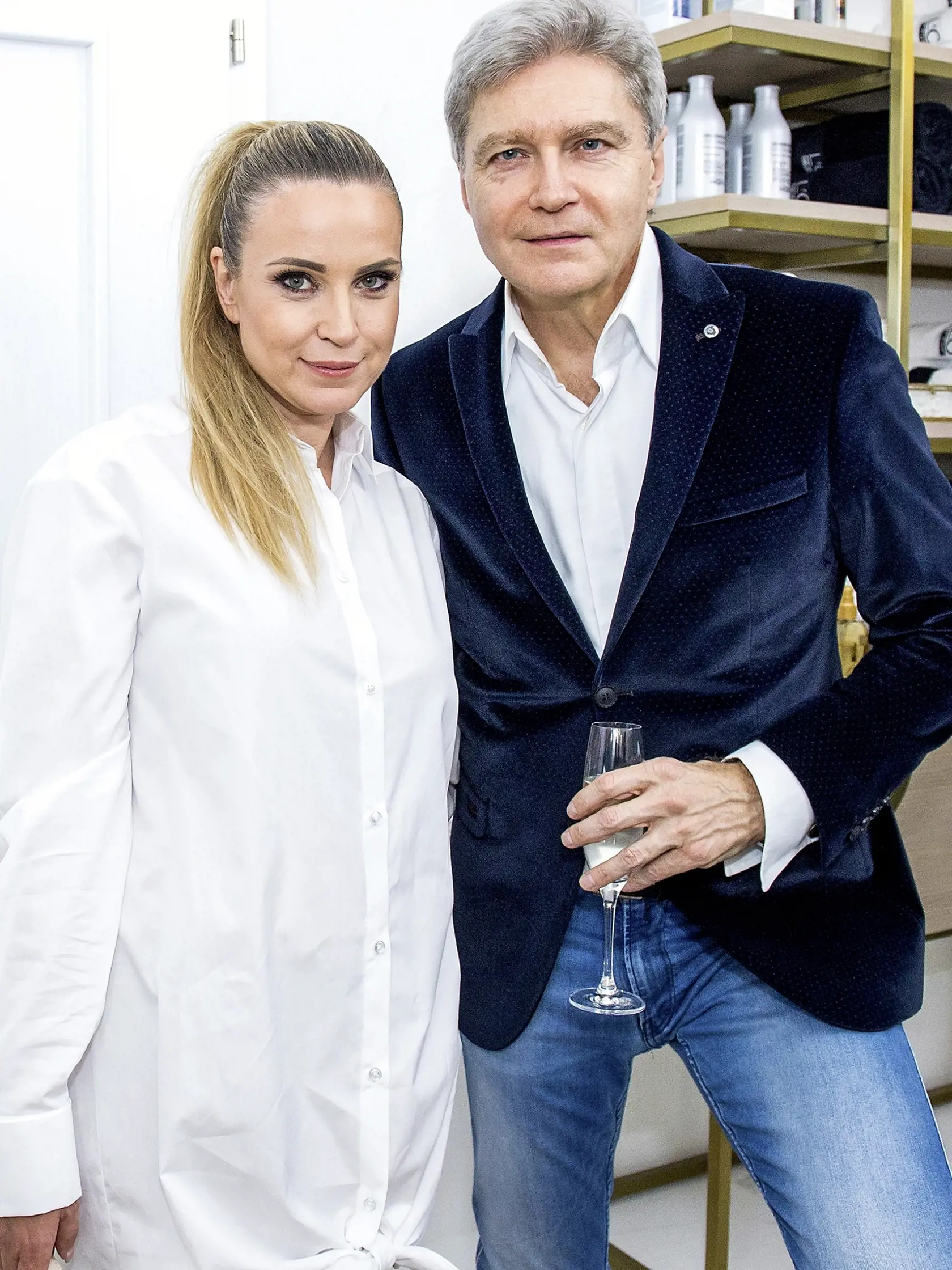 Erika Judinyová a Štefan Skrúcaný