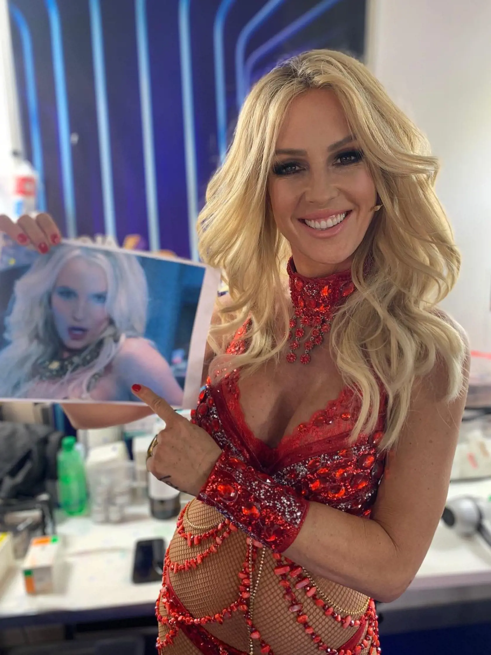 Zuzana Belohorcova v koži Britney Spears