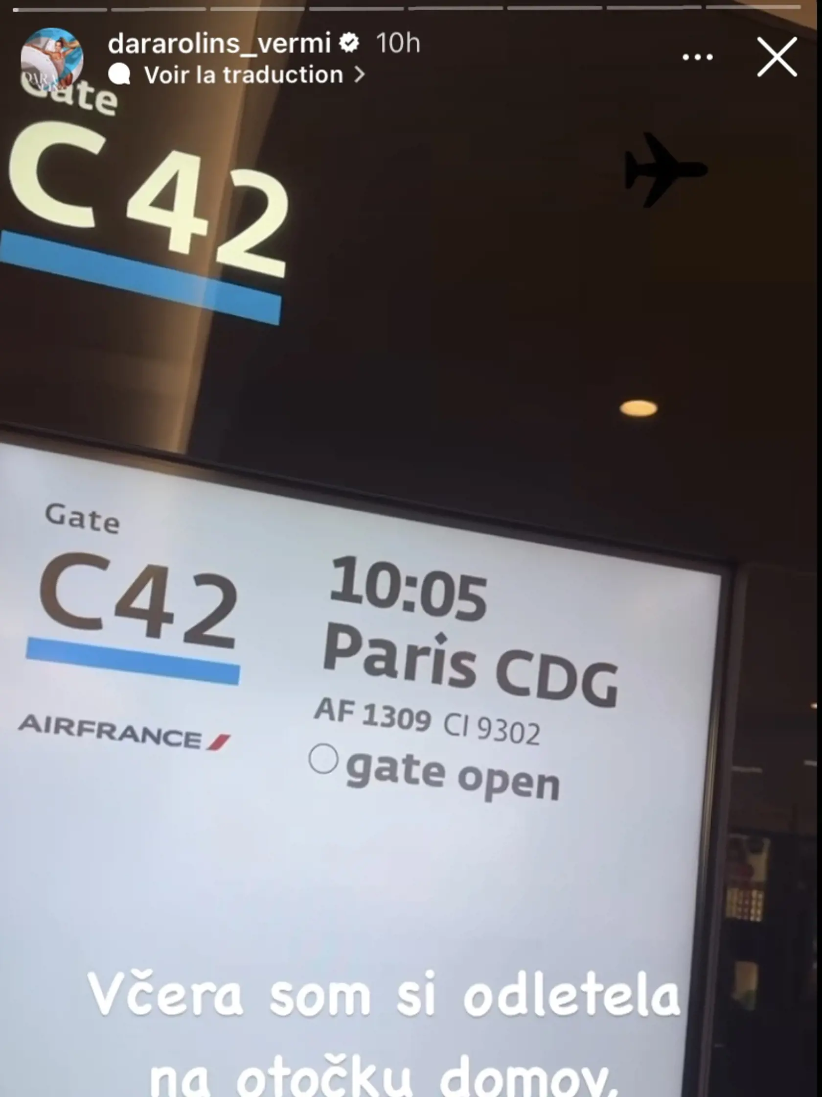 Dara Rolins v Paríži