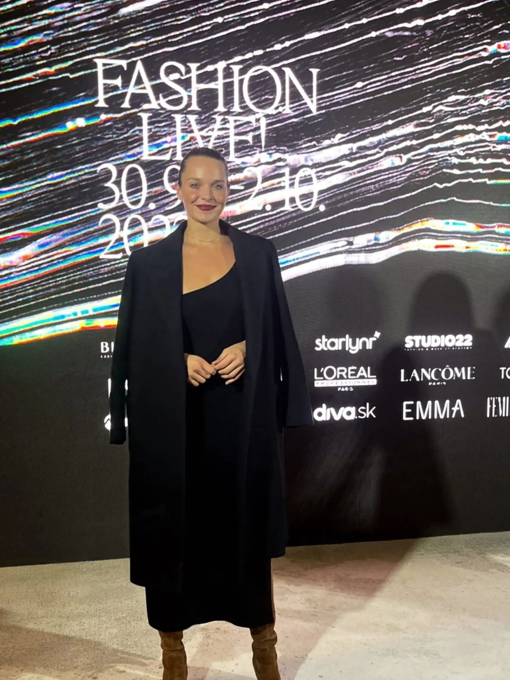 Poslankyňa Romana Tabák na módnom podujatí Bratislava - Fashion Live!
