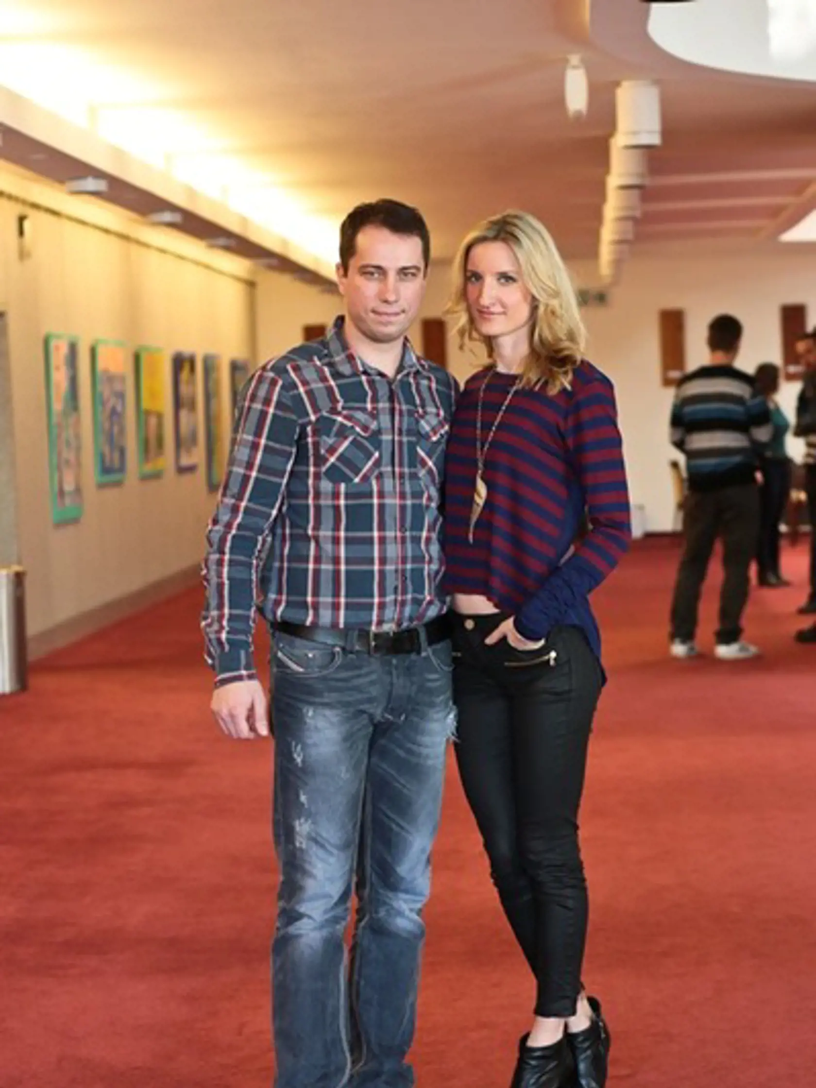 Peter Modrovský a Adela Banášová.