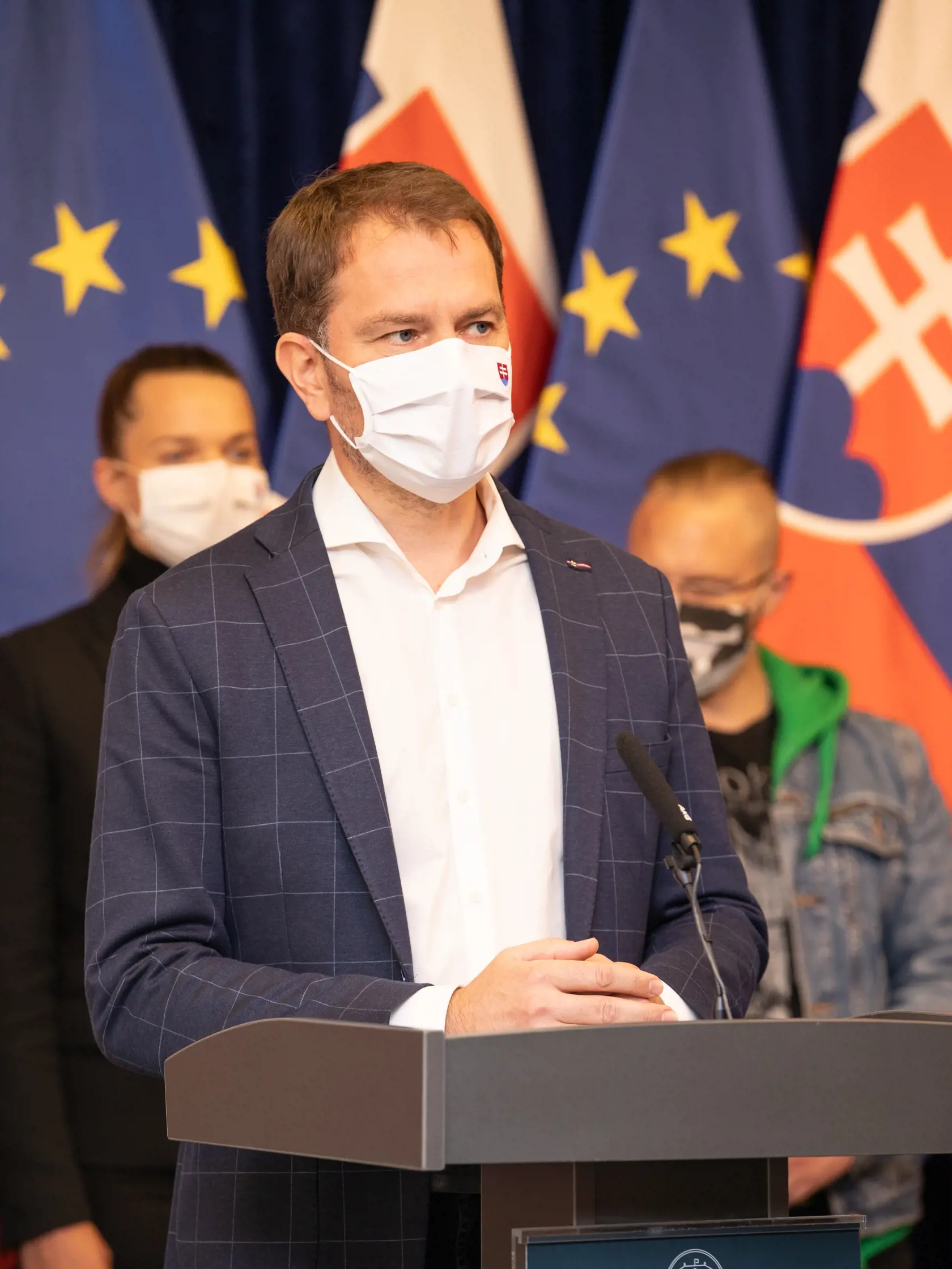 Brífing predsedu vlády Igora Matoviča po stretnutí so zástupcami fitnescentier.