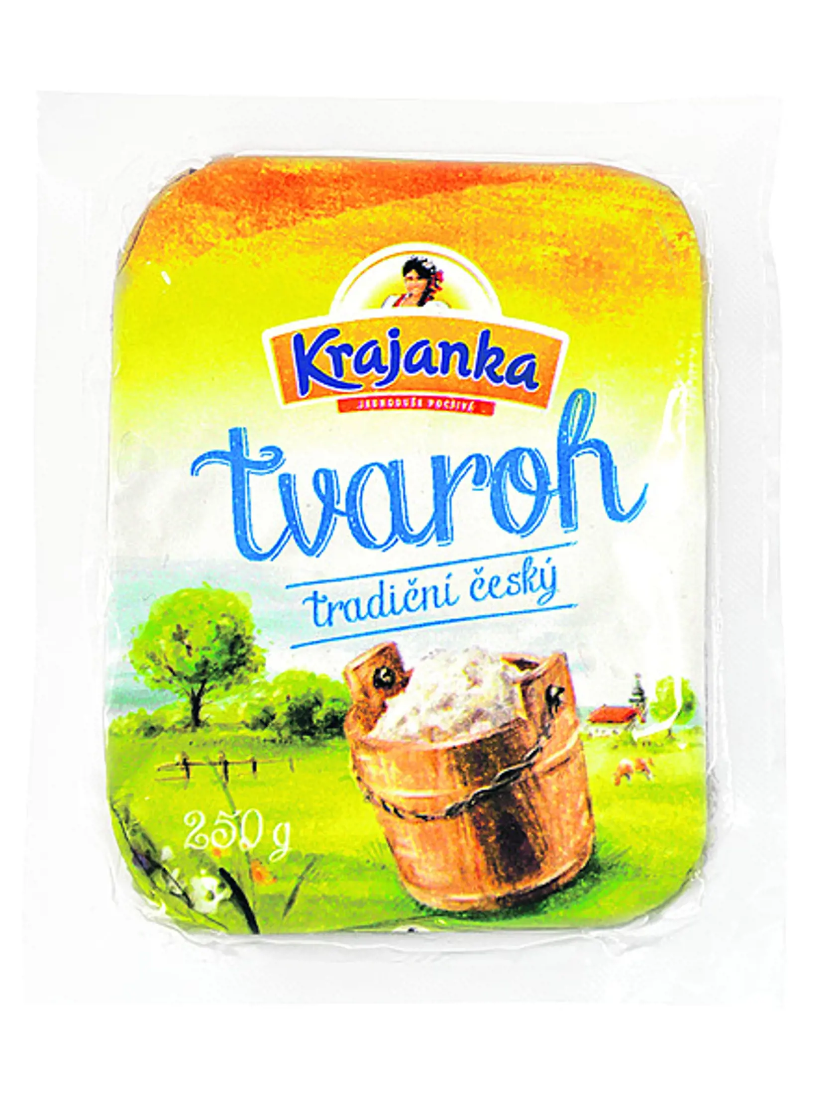 Tvaroh jemný, 250 g, cena 1,11 eura.