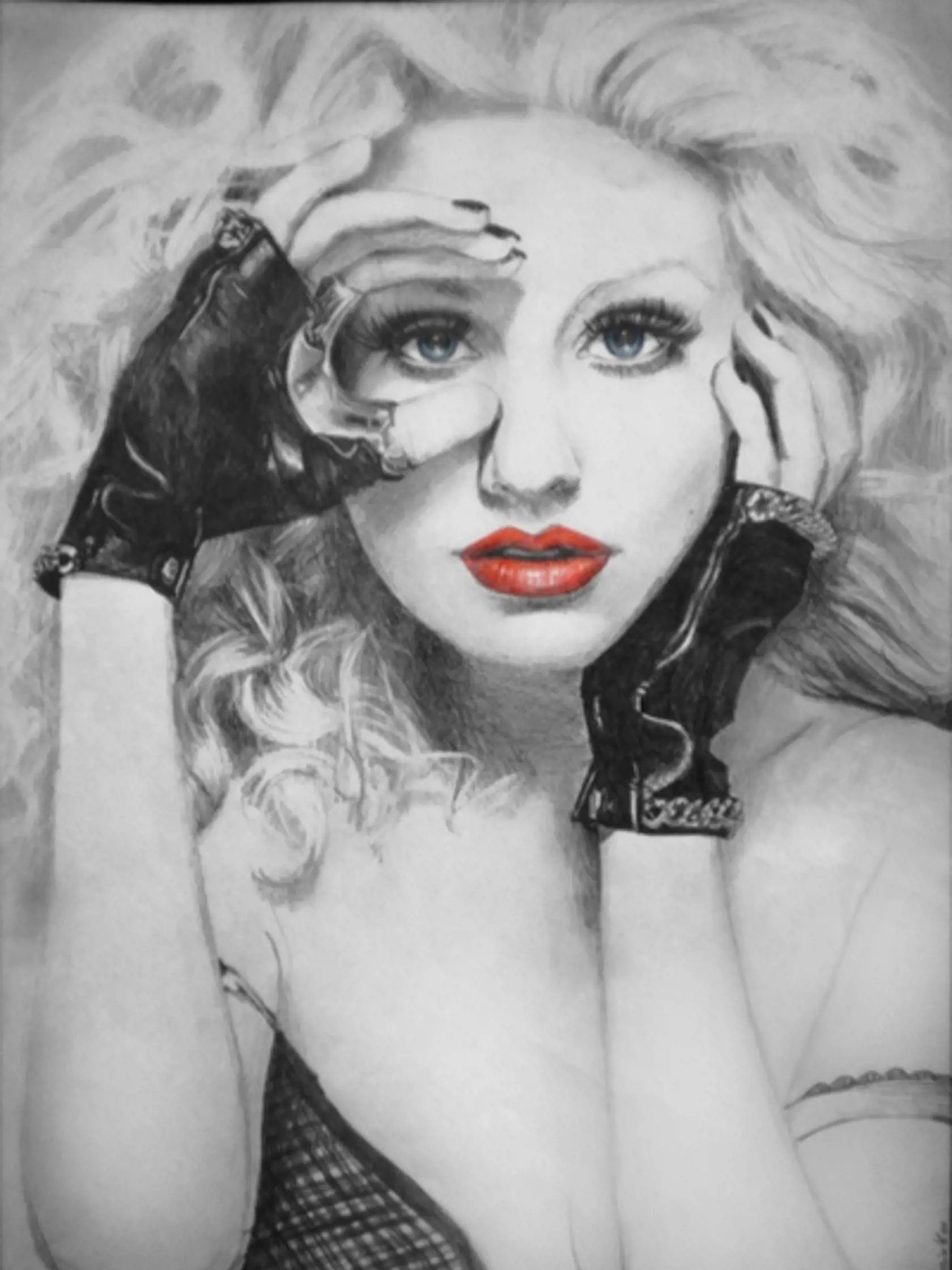 Christina Aguilera v podaní mladej speváčky.