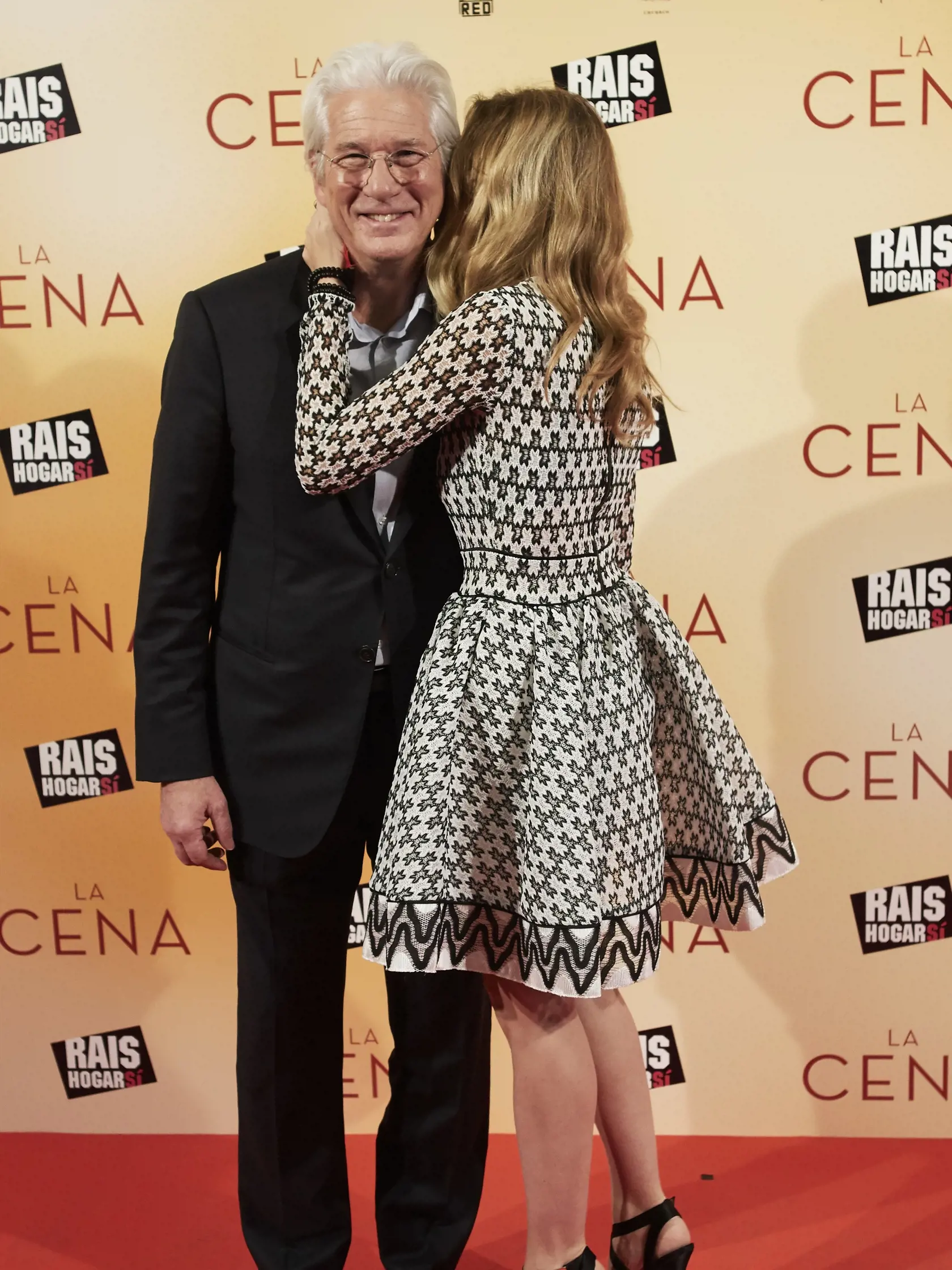 Richard Gere a Alejandra Silva.